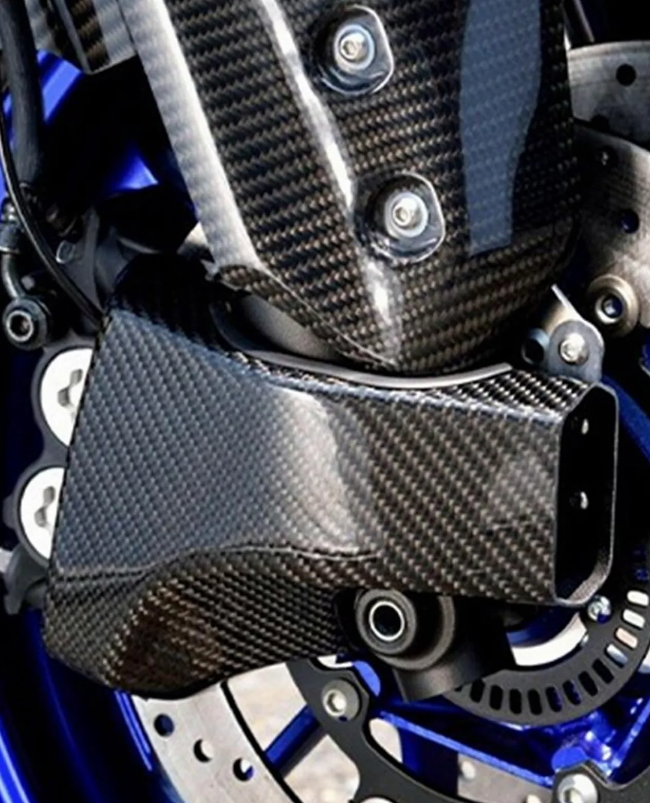 Compatible con Conducto Y Cubierta De Refrigeración De Pinza Yamaha MT-09 | Canal de refrigeración estable con tapa, montaje directo con pernos(Forging patterns)