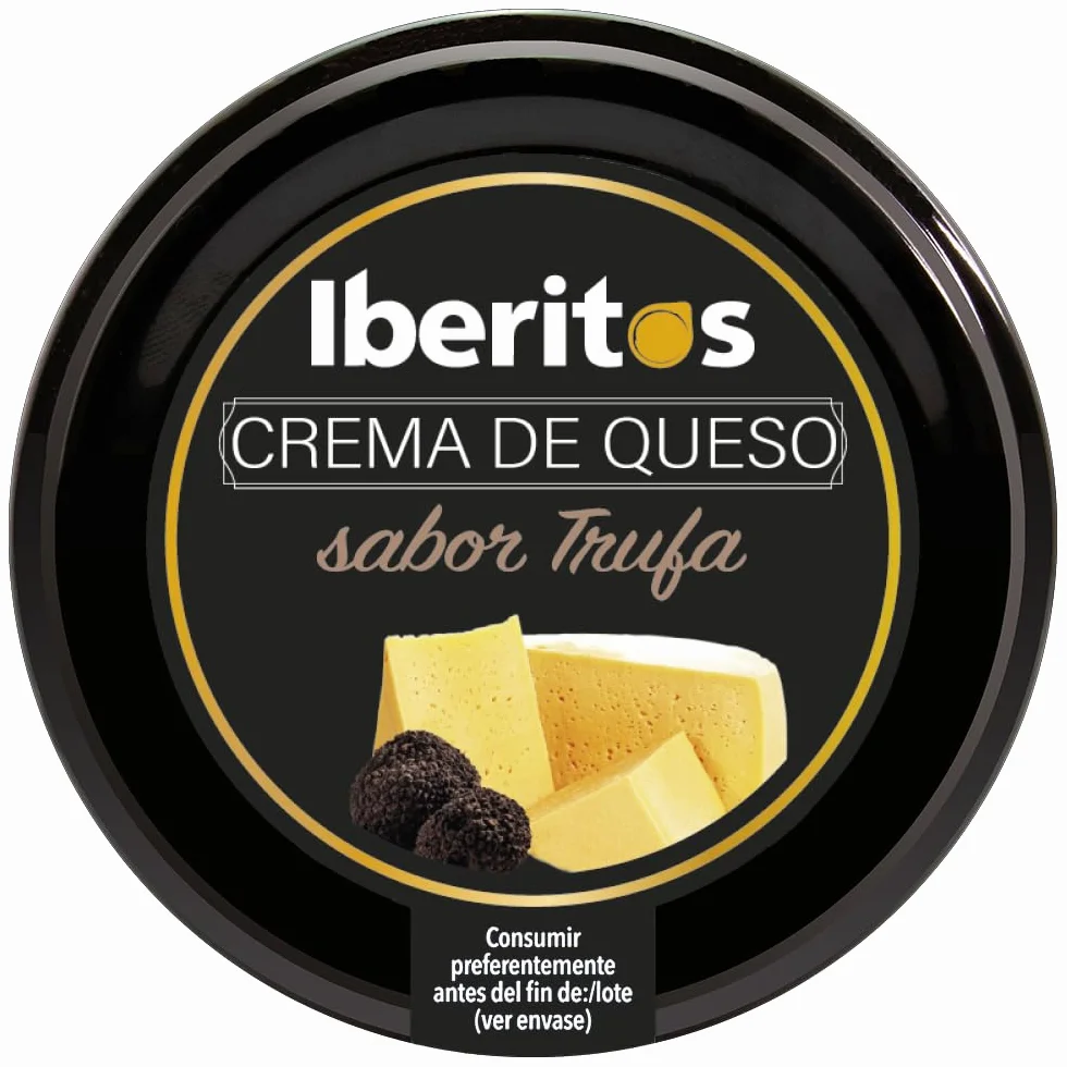Iberitos Crema de Queso Sabor Trufa Monodosis 6x110g