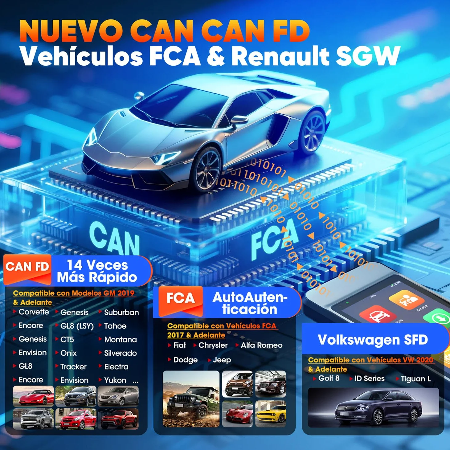 Autel MaxiDIAG MD906 Pro Diagnosis Coche Multimarca, 11 Servicios, Can FD | Sin Suscripción, Escáner para Coches MD906PRO 2026, Bluetooth Lite de MK808S MX808S Maquina Diagnosis Multimarca