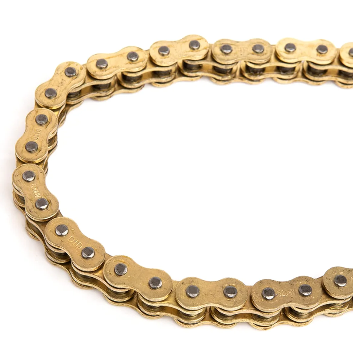 Cadena de motocicleta cadena de sello de aceite DID O Ring 520 525 530 cadenas 120 enlaces para ATV Quad MX Enduro Motard, cadena de conducción de carreras (525HV-120L)