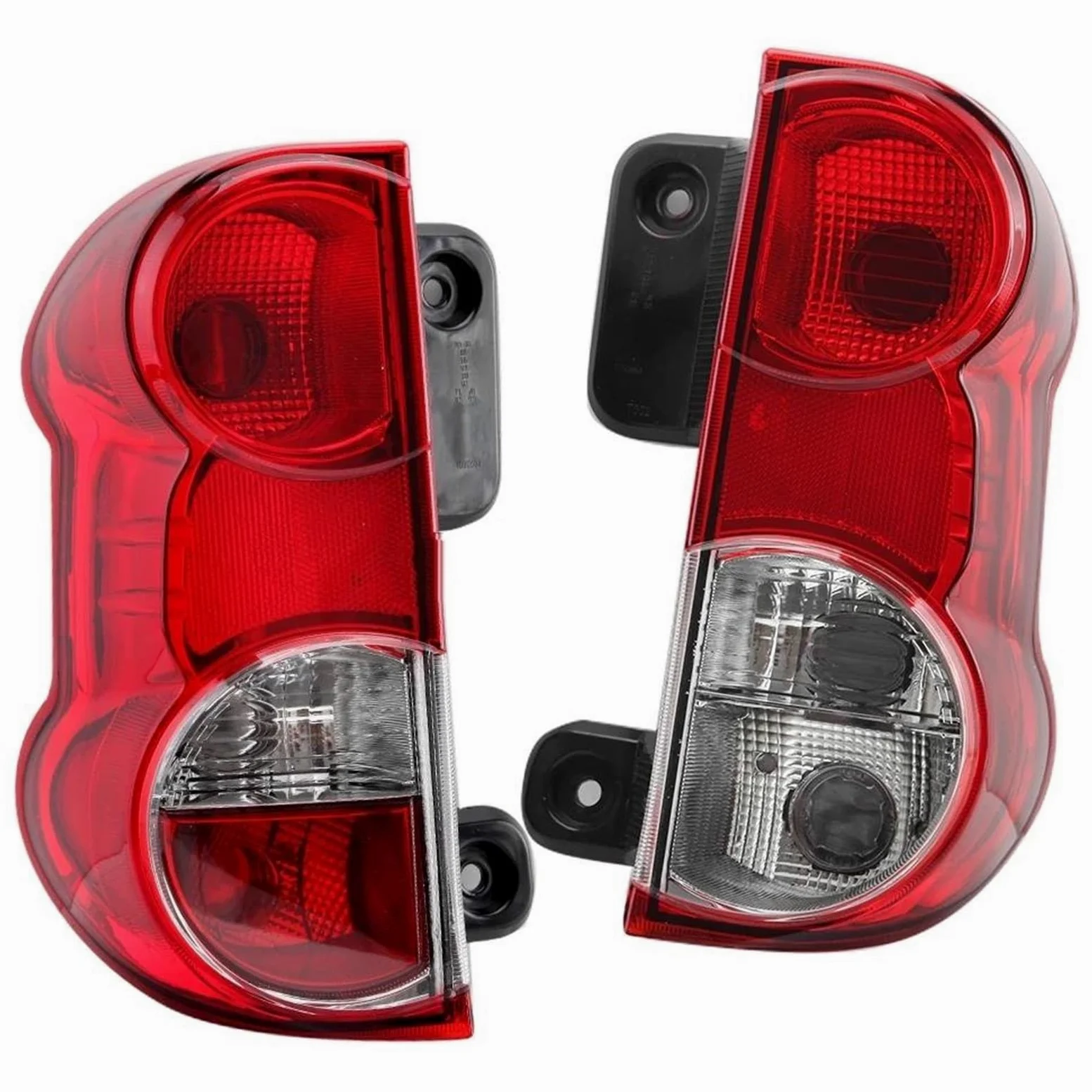Piloto Trasero Luces Traseras Exteriores Para Nissan Para NV200 2009-2019 Luz Frenos Trasera Lámpara Antiniebla Trasera Cubierta Lámparas Advertencia Faros Traseros (Talla : 1pair)