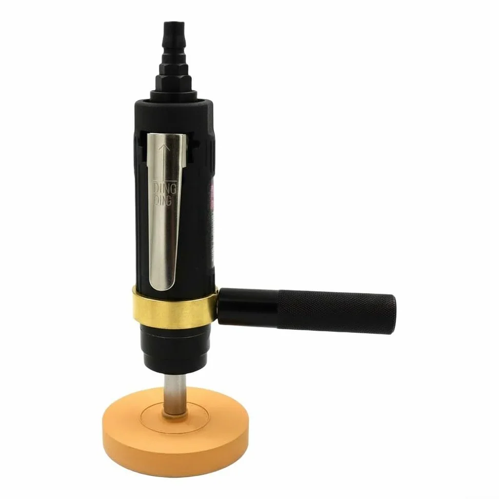 Kit de removedor de pegamento neumático, herramienta de eliminación adhesiva, juego de removedor de calcomanías con rueda de goma de 4 pulgadas con detalles de pelacables de aire