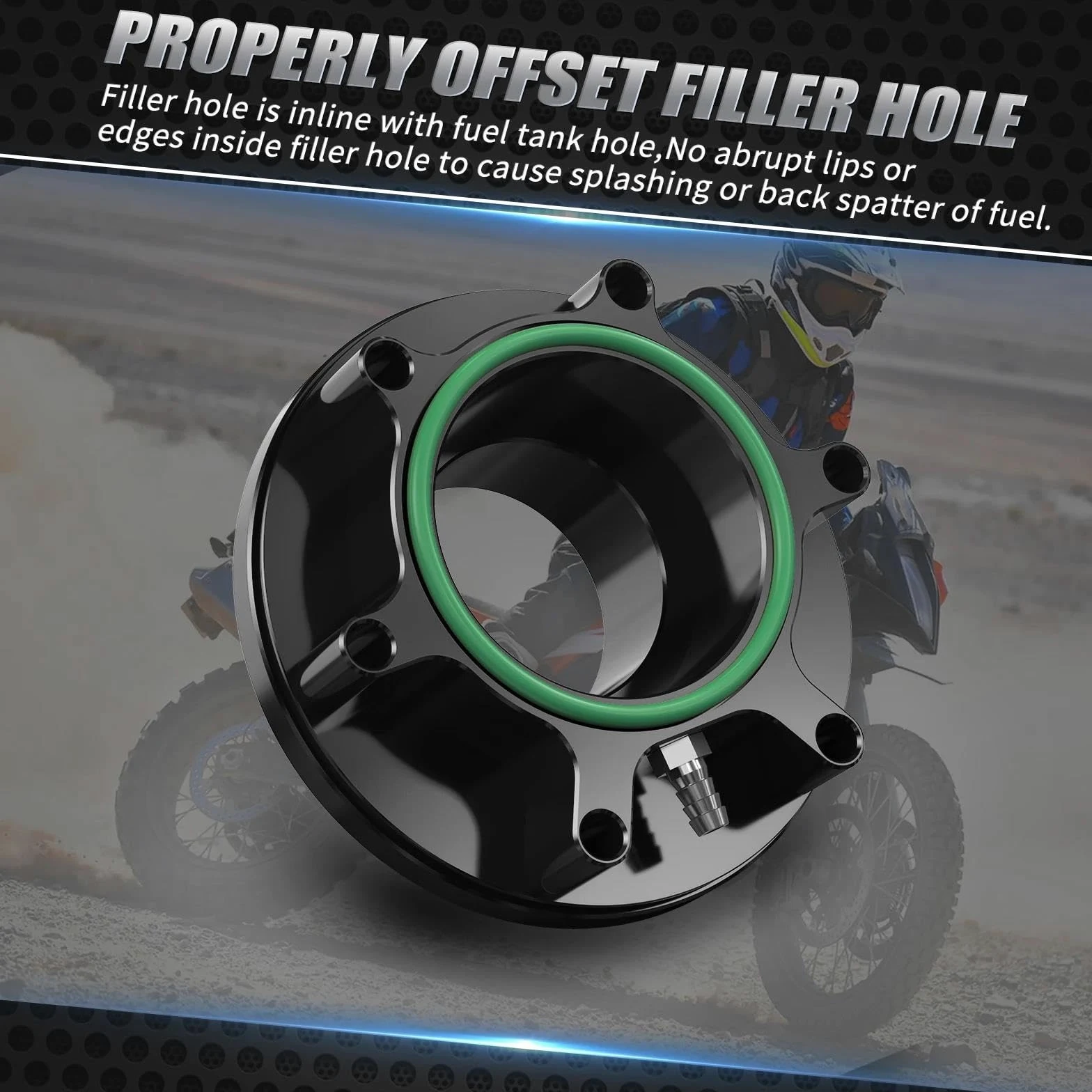 Kit de tapón de llenado de Aceite y Combustible para Motor de Motocicleta KTM 790 890 Adventure R 2019-2023 790/890 Adventure R/S/Rally 2019-2023