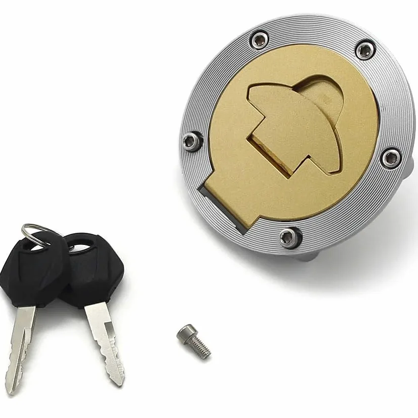 Moto Tapón Depósito Combustible Tapa del Tanque de Combustible de la Motocicleta con Llave para Du&Cati ST2 para Monster 999 900 750 916/996/998/748 944 620 695 M620