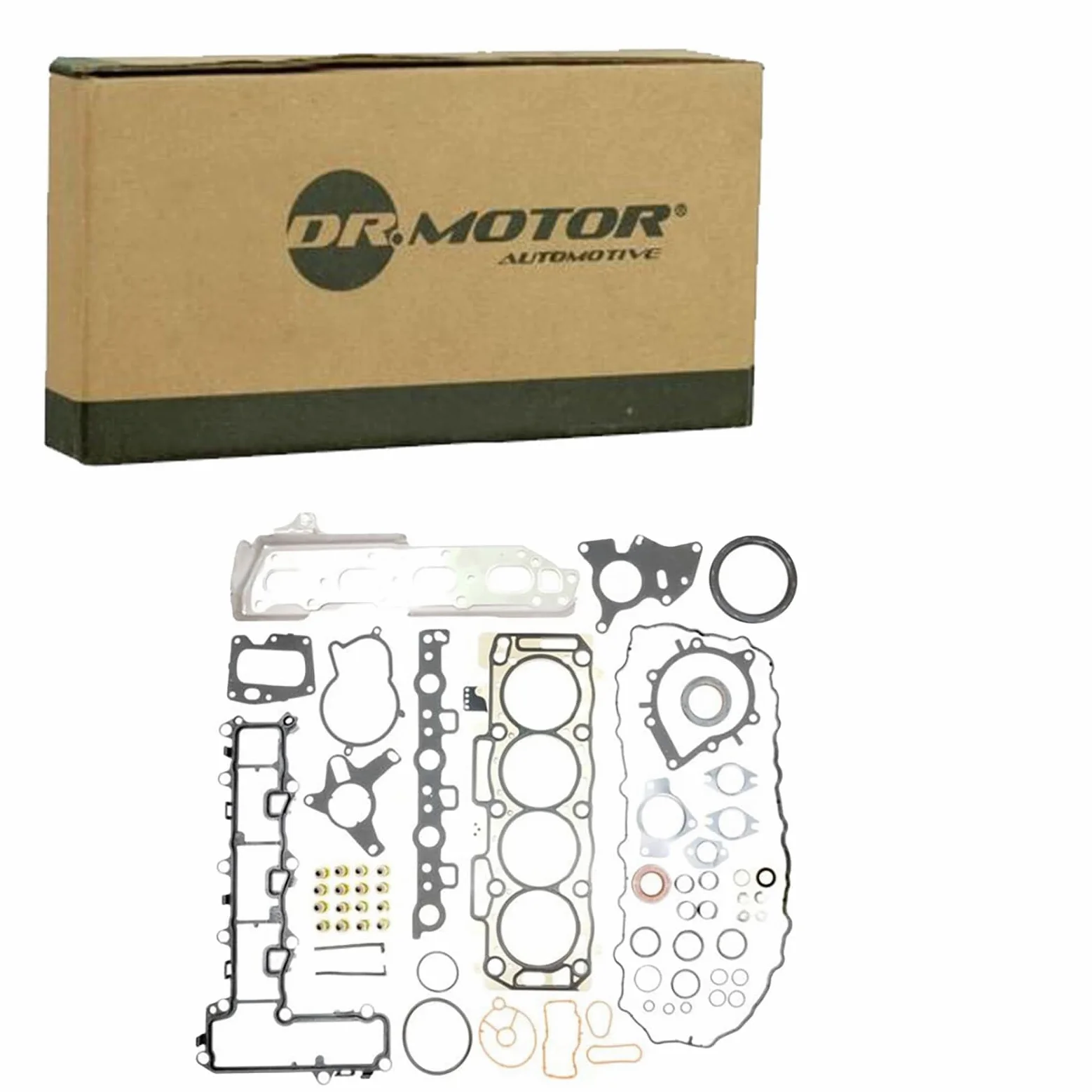 DR.MOTOR AUTOMOTIVE DRM16228S Juego completo de juntas Motor con anillo de obturación para árbol de levas con junta de culata con junta de culata con junta de culata con junta de colector de admisión | DRM16228S apto para C4 C5 DS4 DS5 Grand