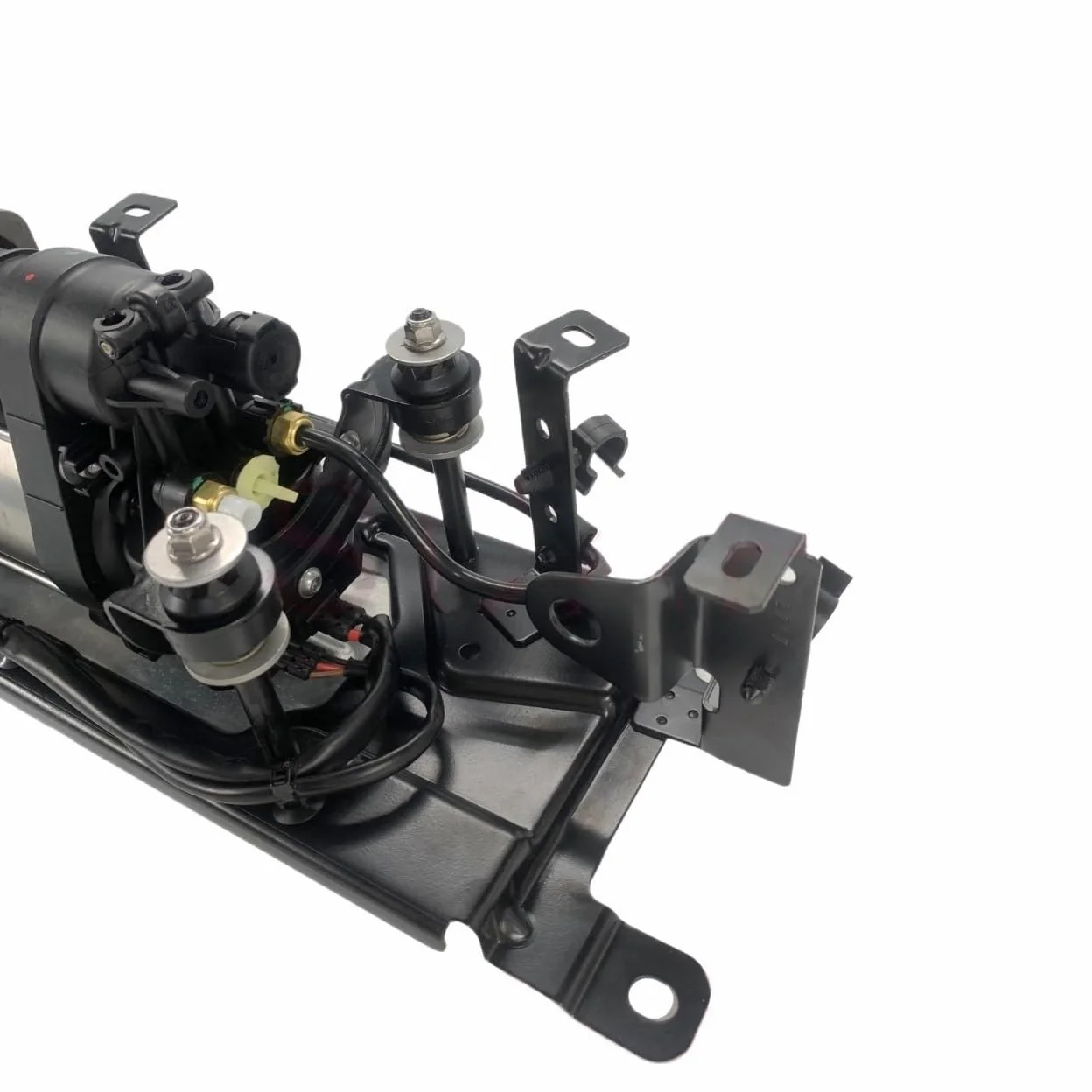 Suspensiones de aire Bomba Aire Bomba Compresora Suspensión Neumática Con Bloques Válvulas Suspensión Para Maserati Para Levante 2017-2020 670037522 670039247 670032005 Amortiguadores