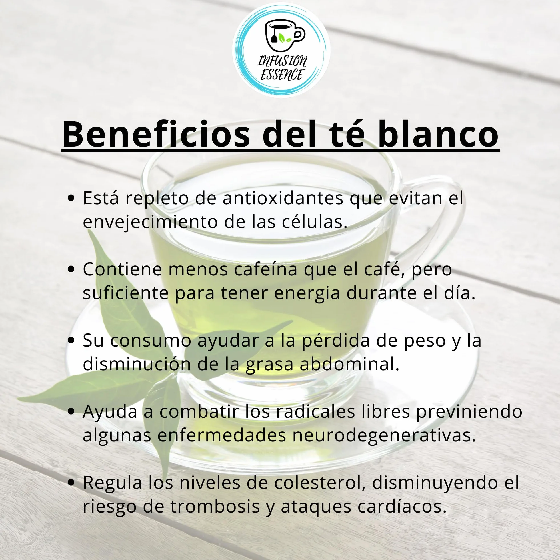 Té Blanco Pai Mu Tan a Granel 100 g Antioxidante Energético Digestivo