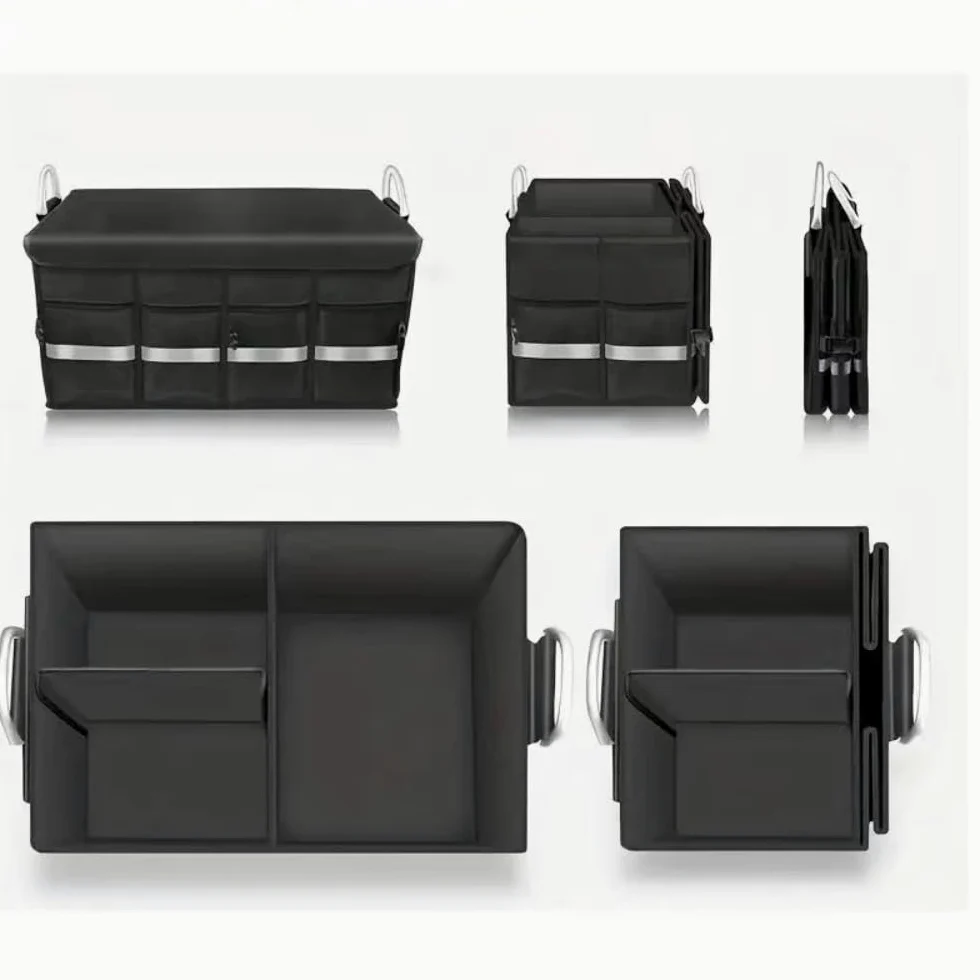 Organizador Maletero Coche para Chevrolet Captiva, Organizador de Maletero de Coche Caja Plegable para el Coche Organizador para Maletero de Coche,B