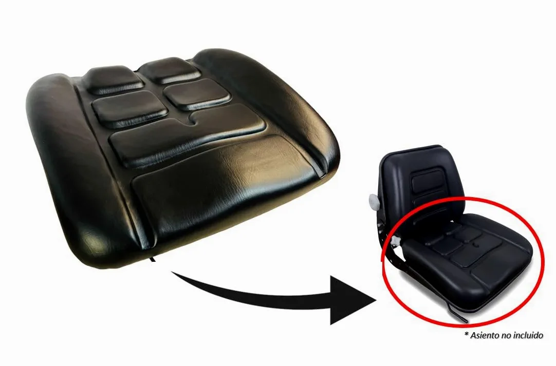 Culera Asiento Estándar RM53 para Carretilla Elevadora, Repuesto con Micro Interruptor