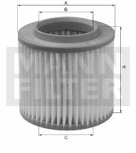 MANN-FILTER, C 33 962 Filtro de aire | Para Off-Highway, Aire limpio, Material filtrante resistente, Ajuste perfecto, Calidad original OE