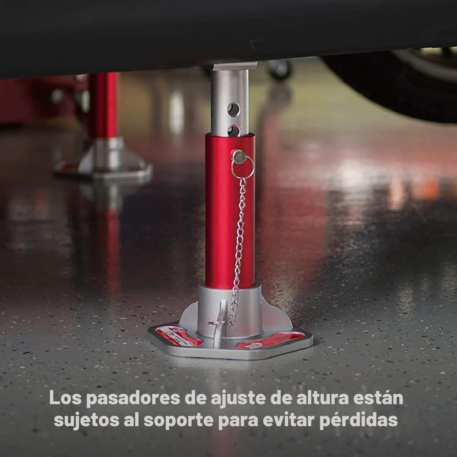 Torin Big Red t43004 Aluminio de Bloqueo Doble Jack Stands: 3 Ton Capacidad de elevación, 1 par