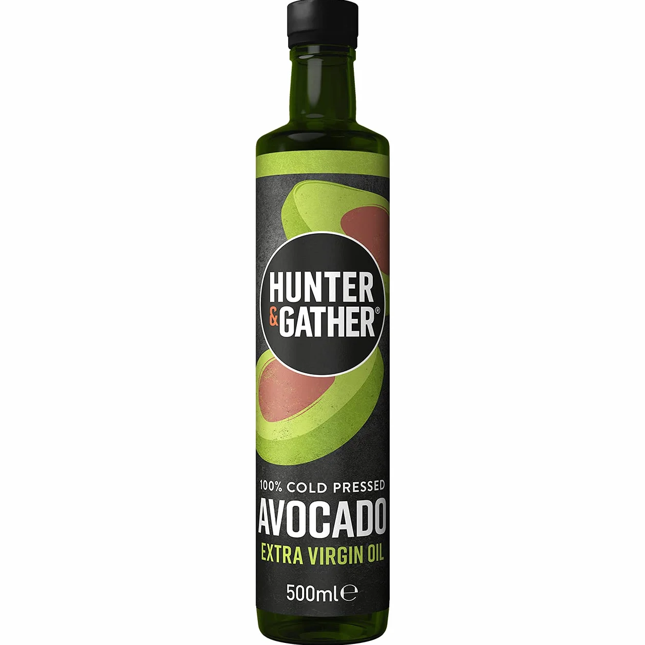 Hunter & Gather Aceite de Aguacate Extra Virgen Prensado en Frio Sin Refinar 500 ml