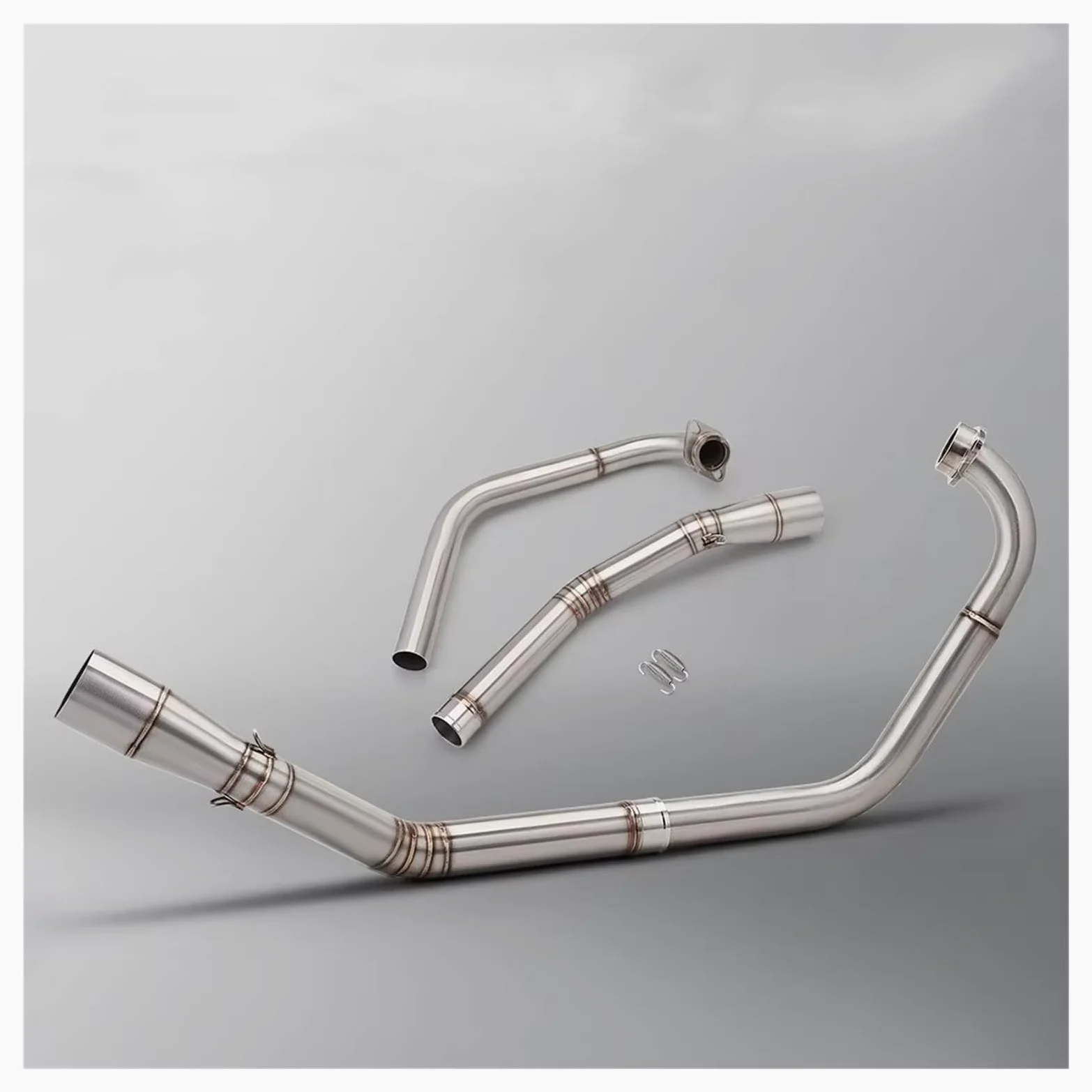 Silenciador de escape de acero inoxidable Para YZF-R15 Para R125 Para MT125 2008-2018