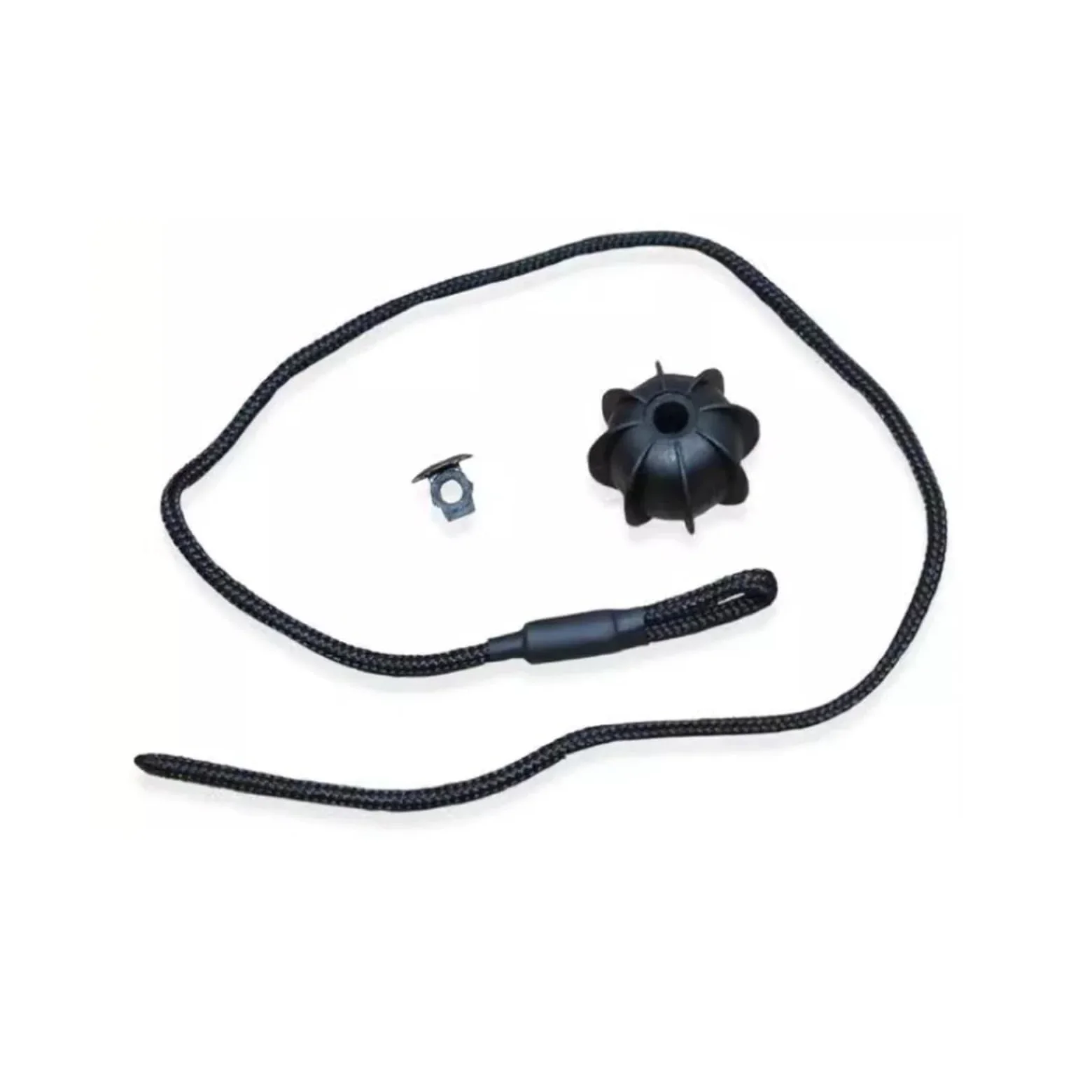Trasera Maletero Cuerda Compatible con VW para Golf MK6 MK5 2006-2013 Correa De Sujeción para La Tapa del Maletero del Coche, 1K6863447A 1K6863447A9B9