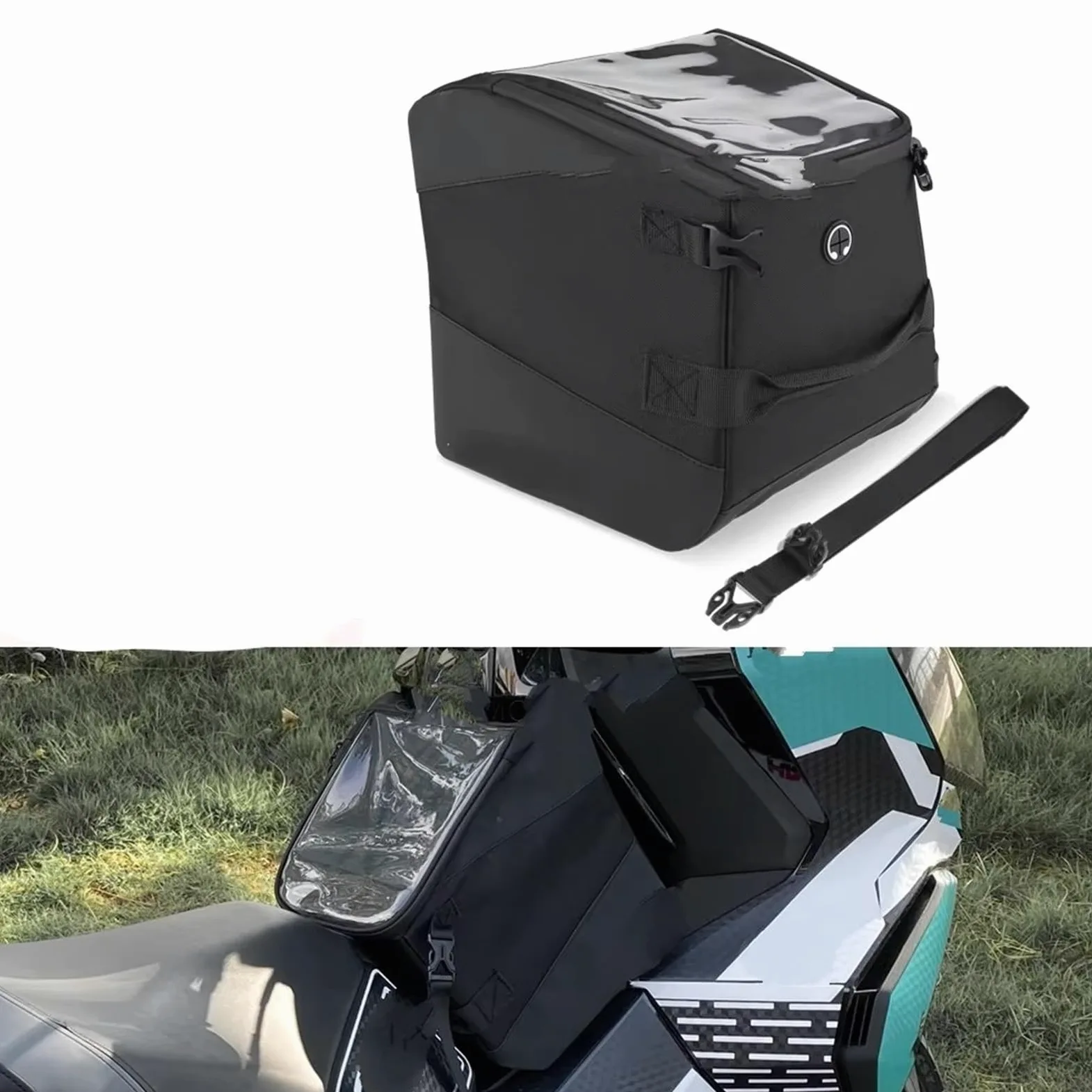 Bolsa Alforja Motor Bolsa Túnel Para ADV350 Para FORZA350 Para NSS350 ADV 350 Para FORZA NSS Almacenamiento Scooter Depósito Cubierta Impermeable | A