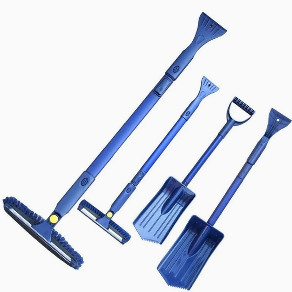 Rascador de hielo para coche Kit De Pala De Nieve Pala De Nieve Para Automóviles Desmontable Kit De Pala De Nieve De Deshielo Y Pala Nieve Para Acampar En Camiones De Automóviles Rascadores de hielo p