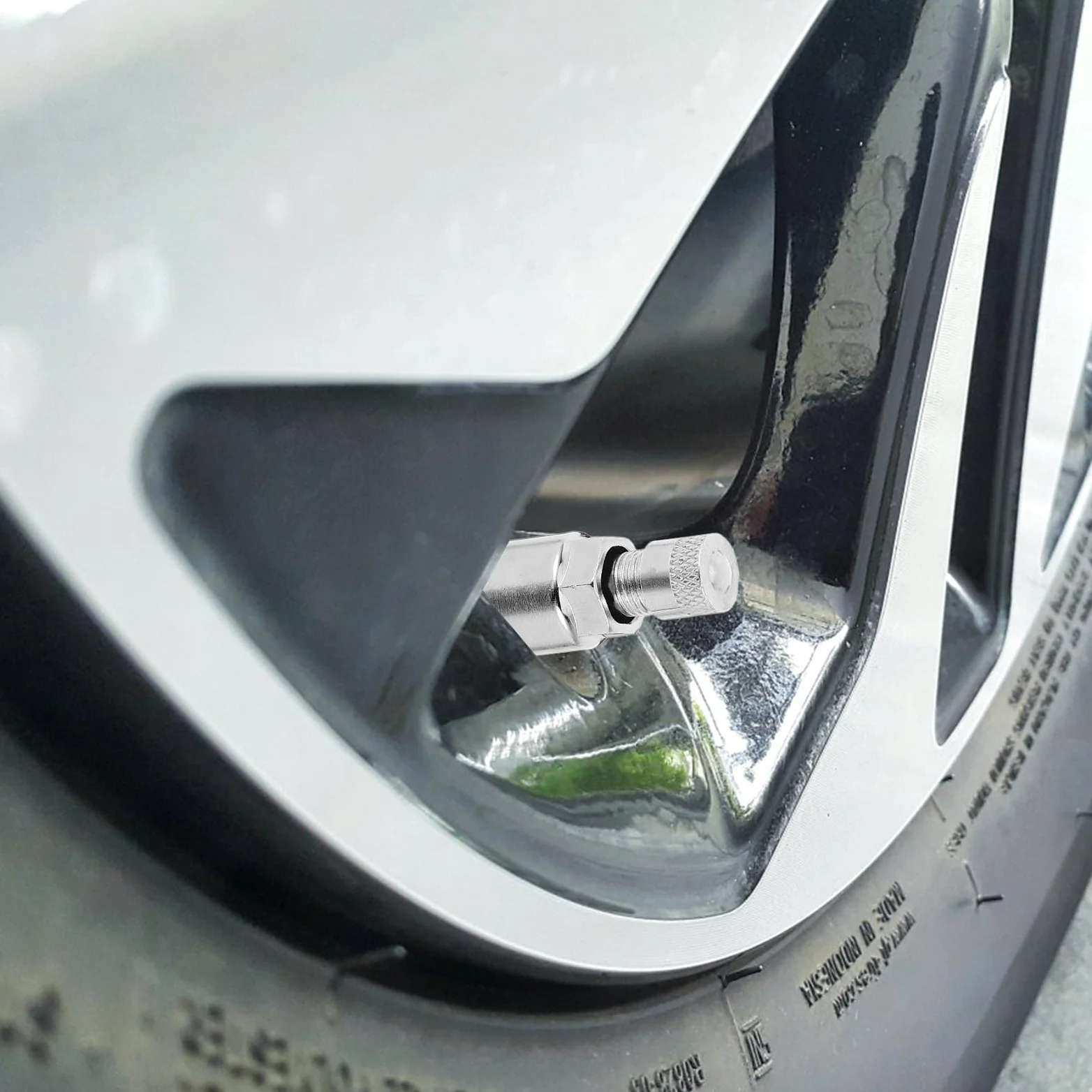 Generic 10 piezas Válvulas Metálicas de Tornillo para Neumáticos Resistentes y Seguras Compatibles con Coches y Camiones Reemplazo Duradero para Llantas Tubeless