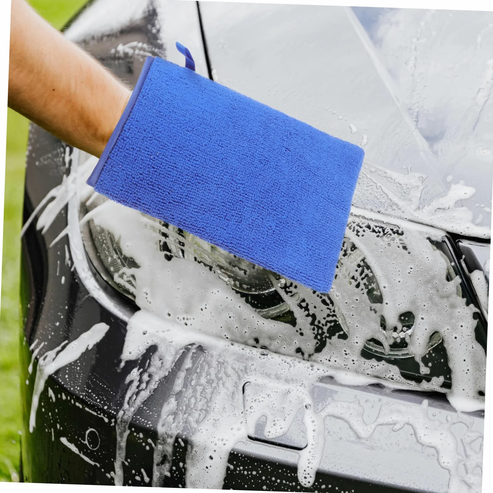 Mobestech 3piezas Guantes De Lavado De Arcilla para Automóviles Manopla De Limpieza De Superficie Elimina Contaminantes como Alquitrán y Polvo De Frenos Reutilizable y Fácil De Usar para