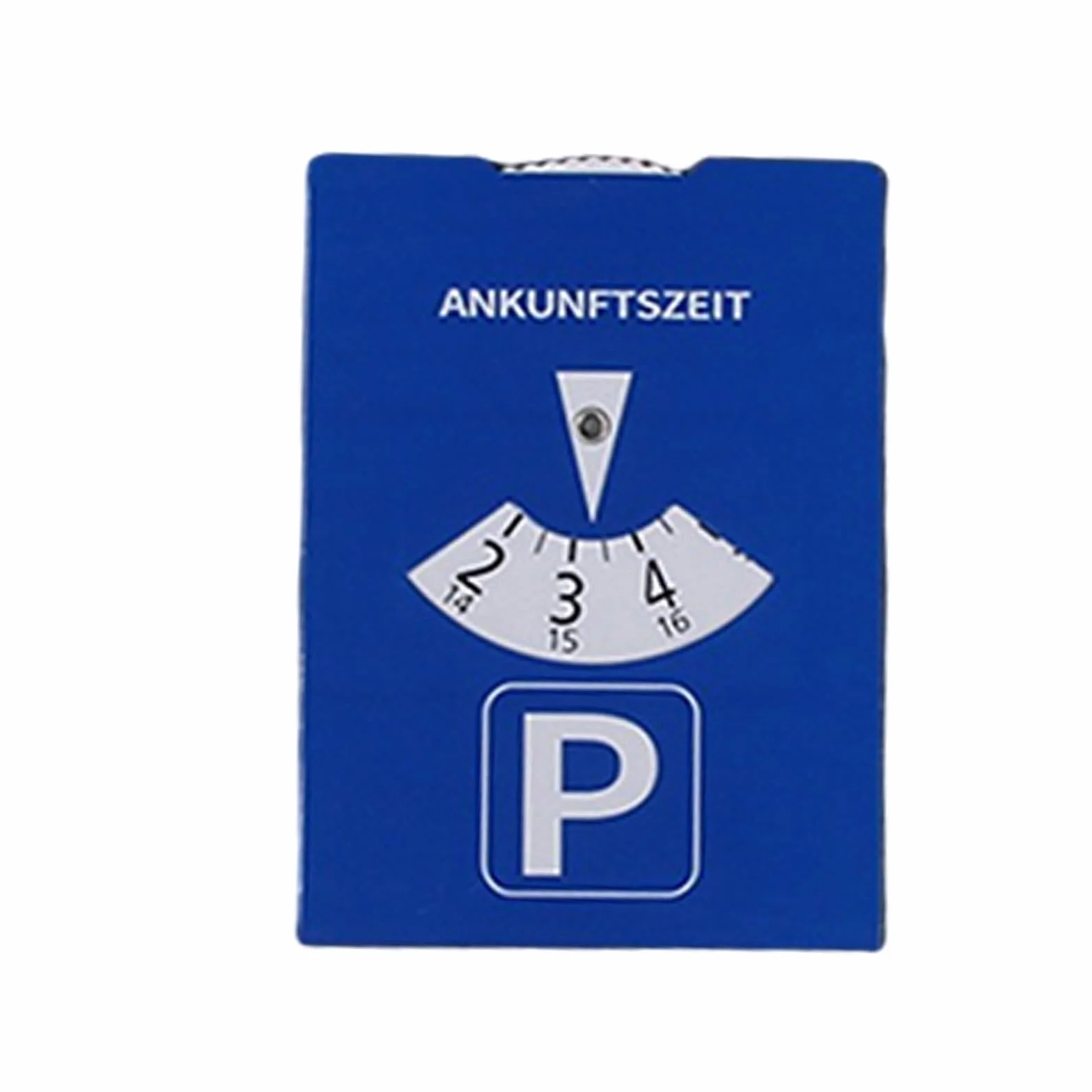 1/2 discos de estacionamiento para gestión segura del tiempo de aparcamiento en zonas europeas sellos de tiempo de construcción de papel
