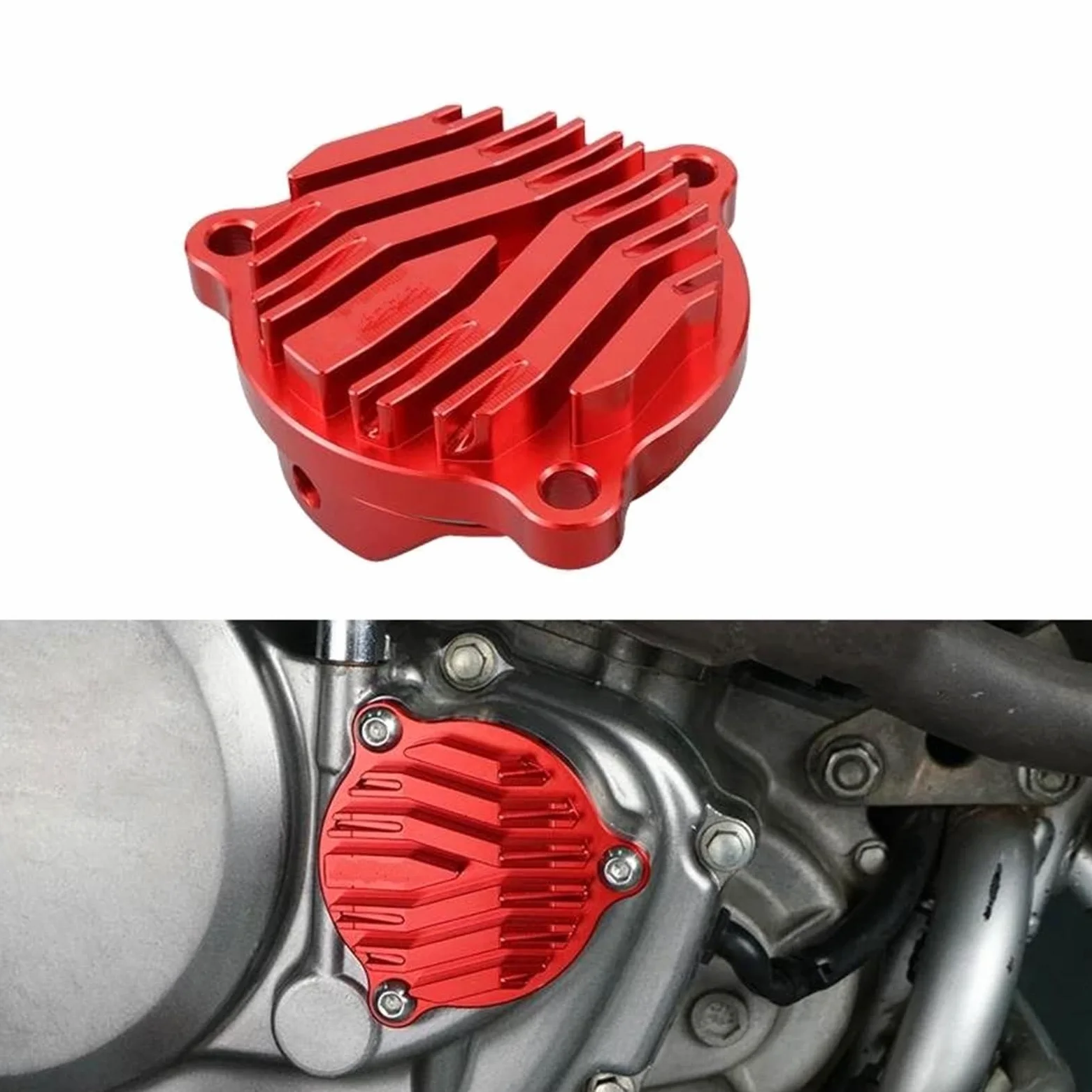 Tapón Aceite Tapa La Cubierta Filtro Aceite Motor La Motocicleta Con Diseño Disipador De Calor De Junta Tórica De Aluminio Para XR650L XR 650L 1993-2022 Tapones Aceite Para Motos