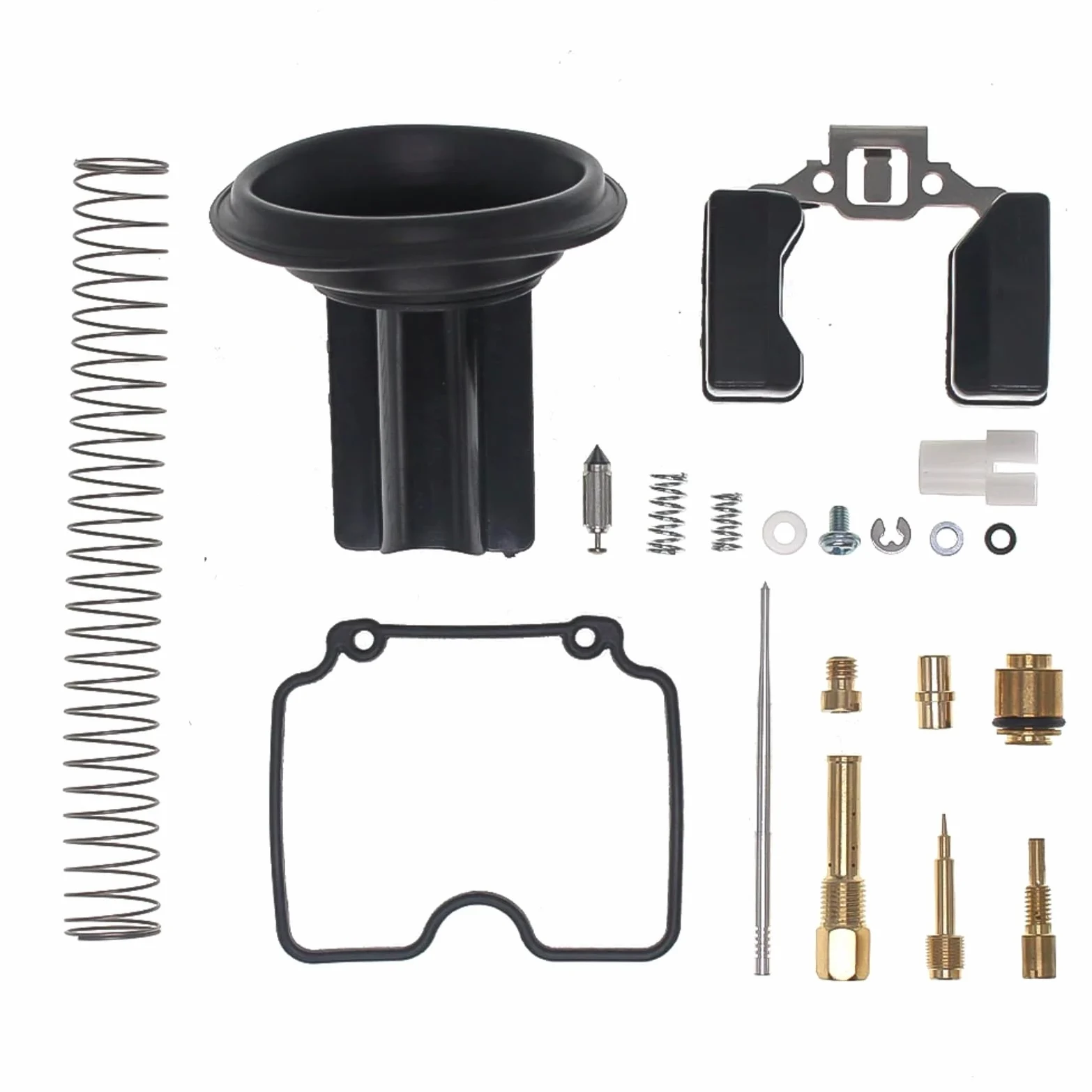 Kits Reparación Carburador Kit De Reparación De Carburador Motocicleta, Pieza De Flotador De Émbolo Compatible Con TK MV30 PD30 30Mm 250Cc ATV Para ATV250 EN250 JS250 QM250GY GXT250 GP200