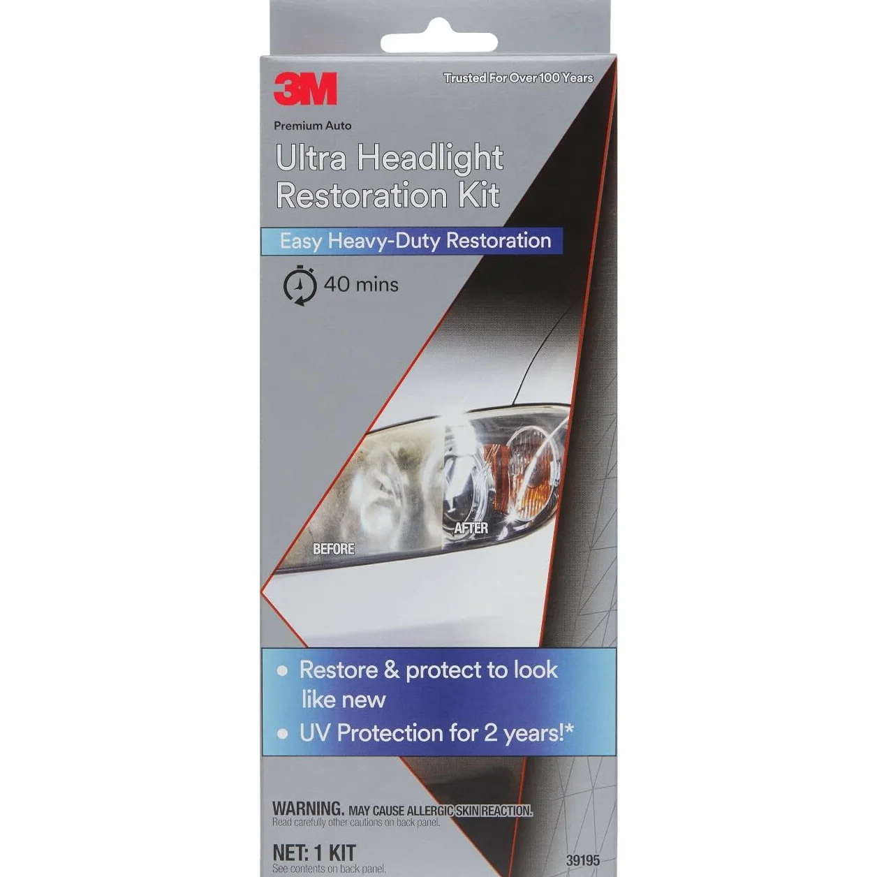 3M Ultra Kit de restauración de faros -39195