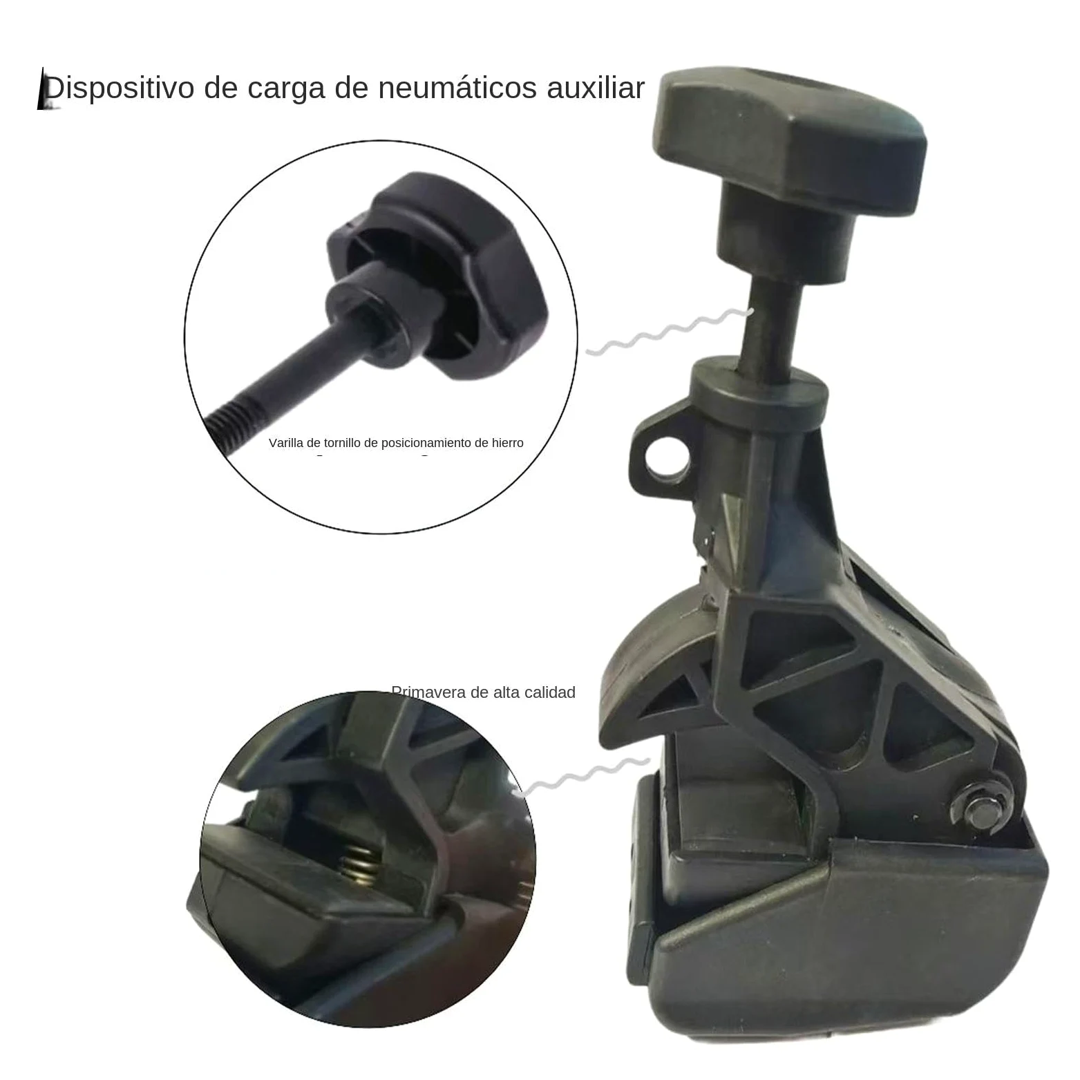 Genérico Herramienta para Cambiar Neumáticos Pinza Sujetadora para Llantas | Herramienta Rompedora De Talón De Neumático Para Coches, Camiones, SUV, Motos, Talleres Y