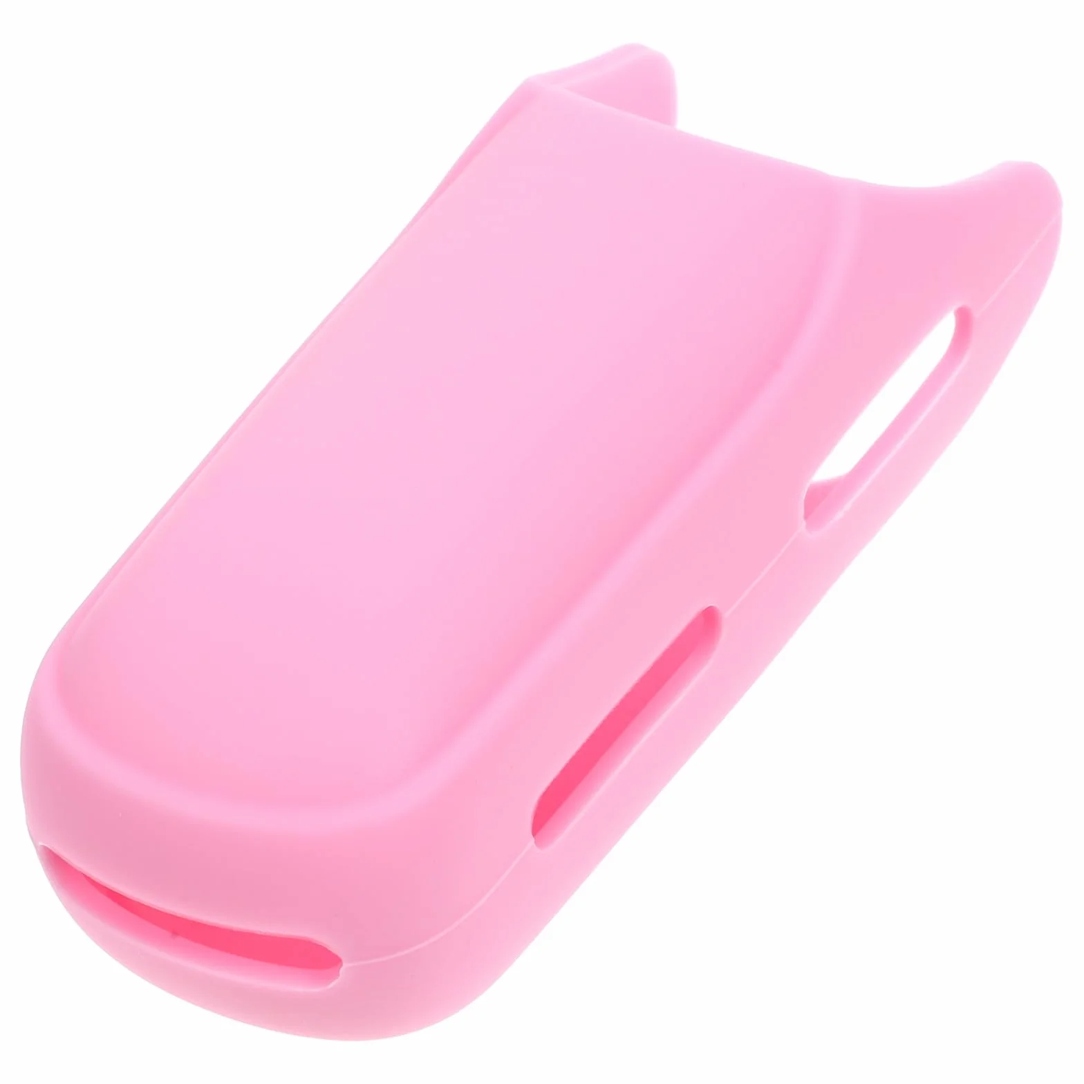 Homoyoyo Funda Protectora Antideslizante de Silicona para Plancha y Rizador de Pelo, Aislamiento Térmico Rosa
