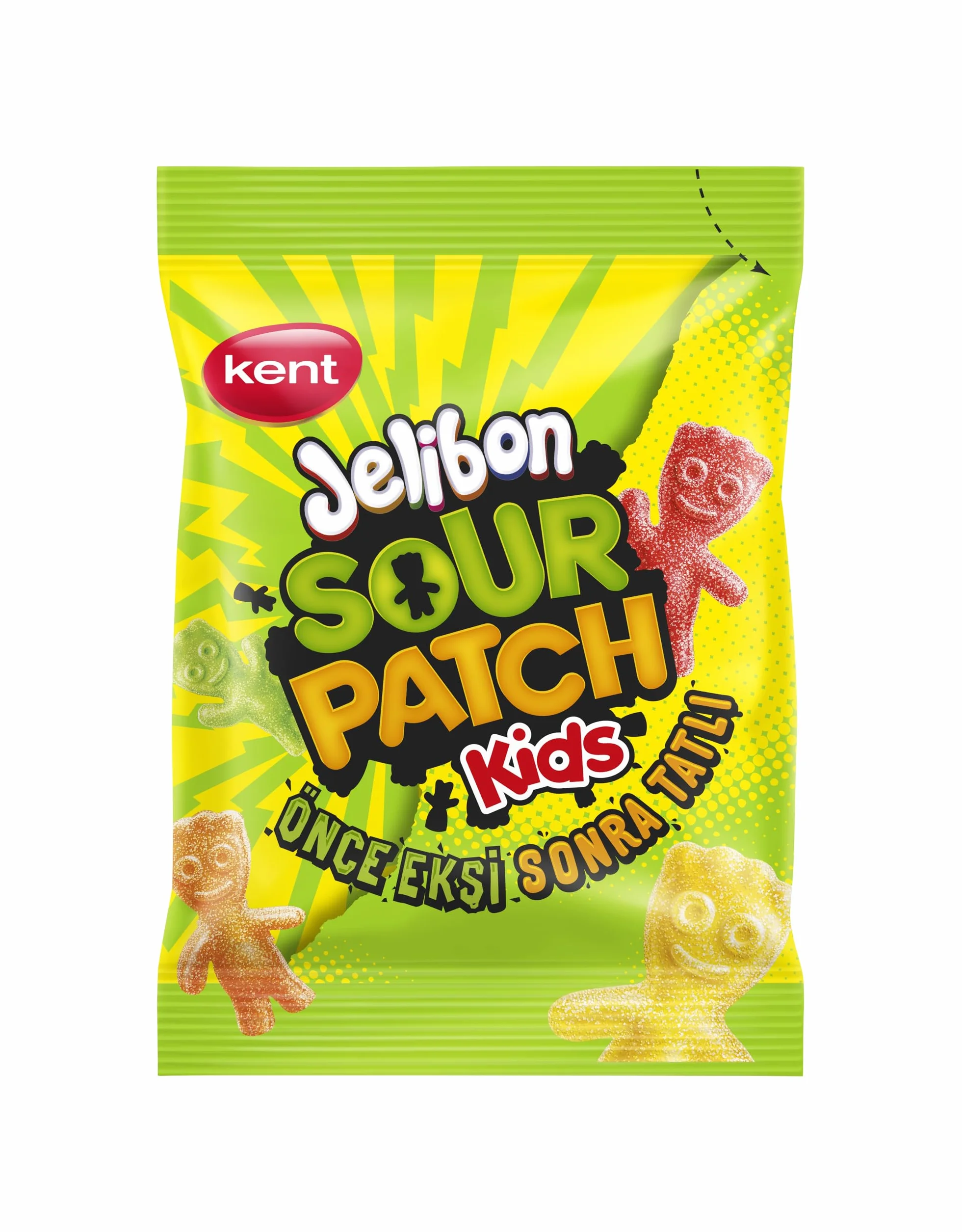 Kent Caramelos Gomosos Ácidos Paquete 16 Bolsas 40g