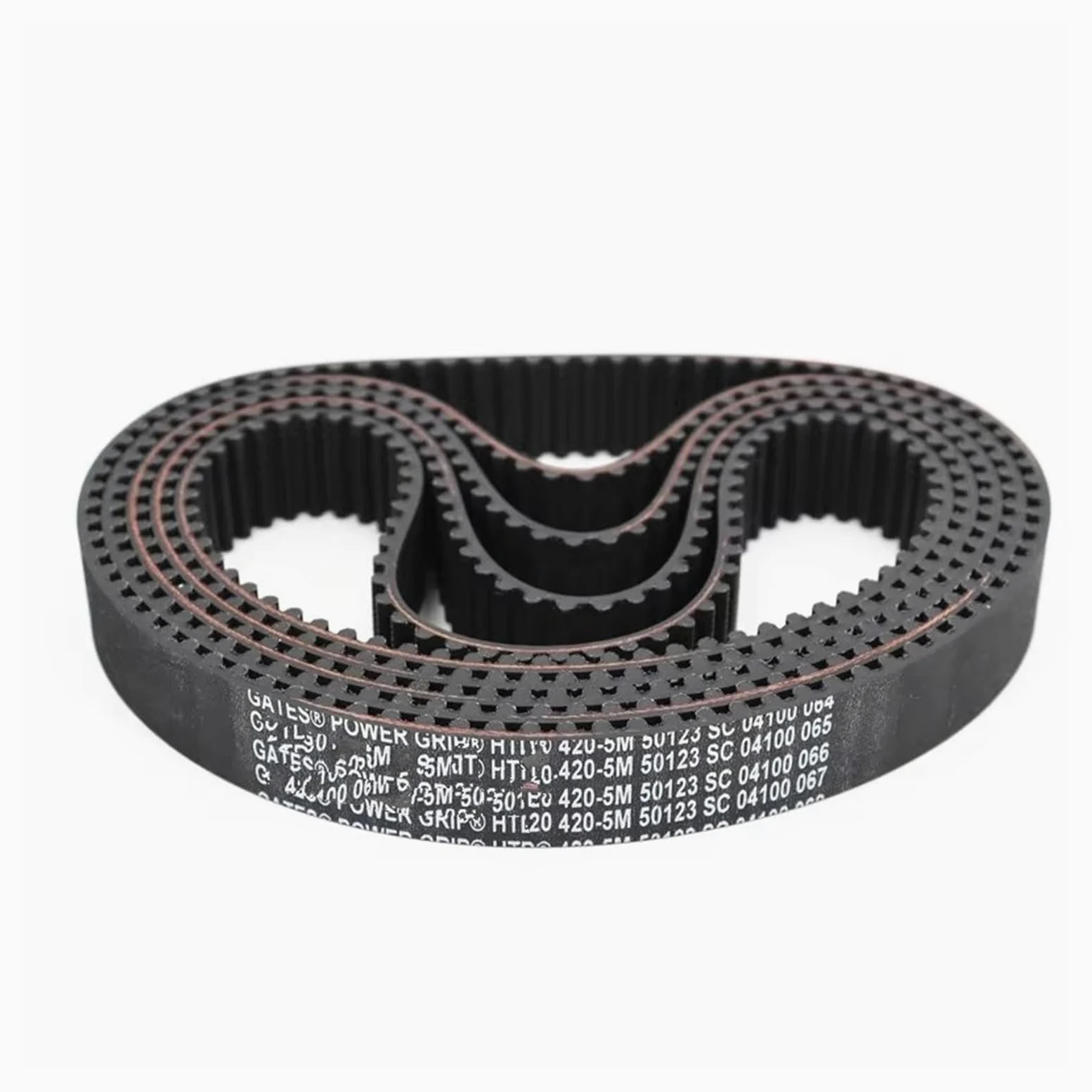 Correas trapezoidales HTD 600-5M 615-5M 625-5M 635-5M 670-5M Máquina de herramientas Impresora 3d Motor para lijadora Generador Correa dentada transmisión(50mm,HTD 600-5M)