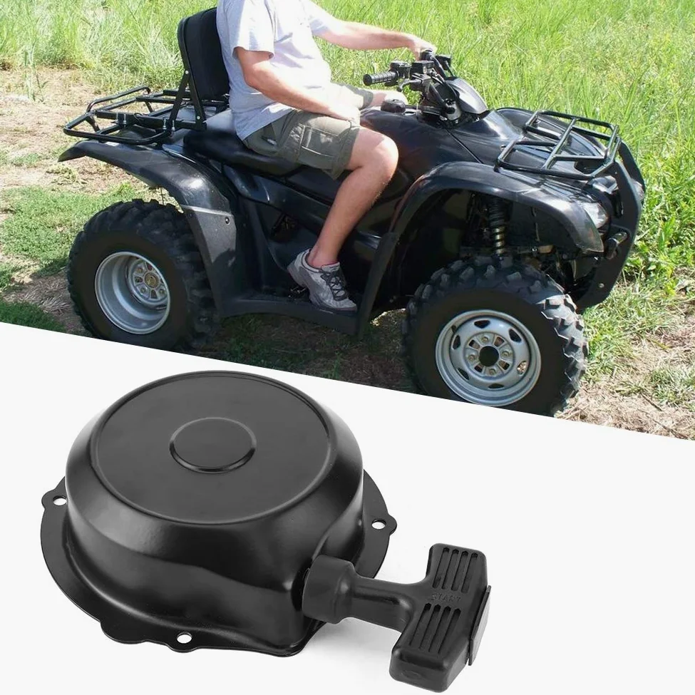 Conjunto de Arranque de Retroceso, Carcasa de Cuerda de Arranque de Arranque por tracción 5UH157100000 Compatible con 400 4x4 2000-2006 ATV