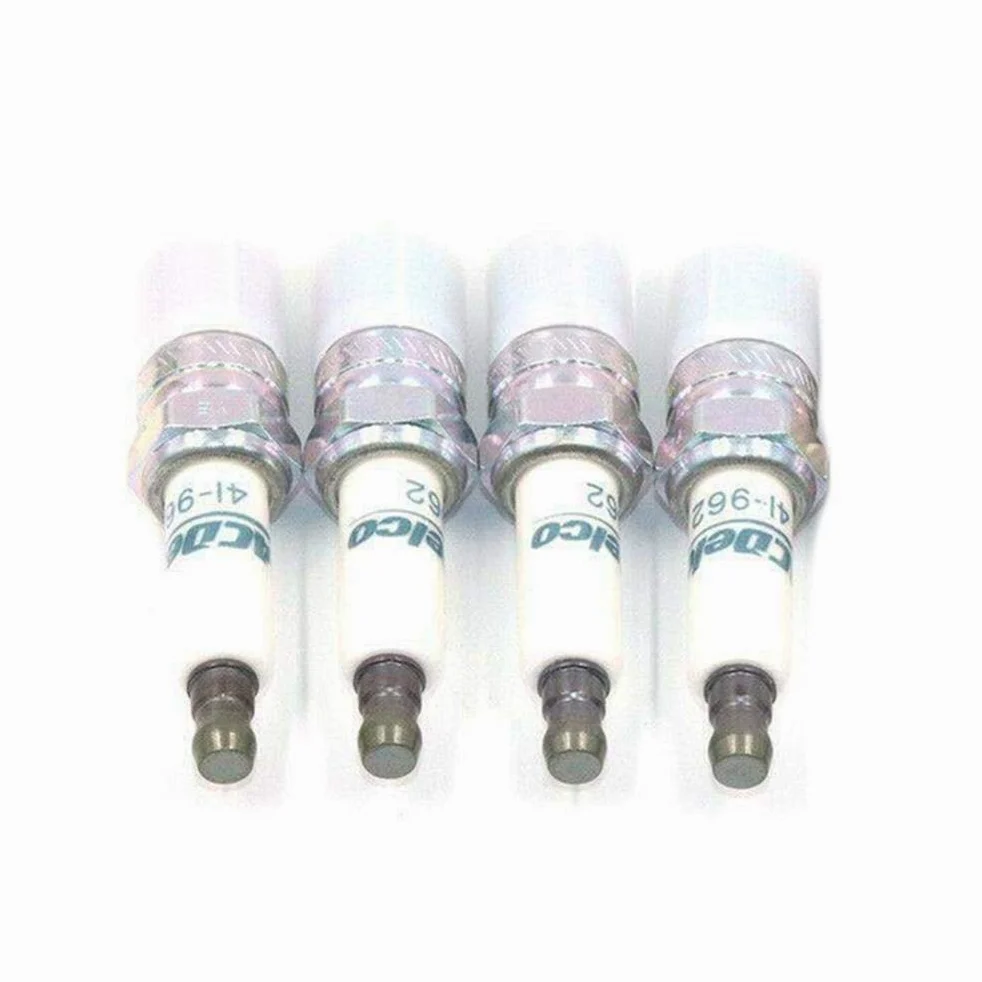 Bujías para Coche, Juego de 4 bujías de Encendido de Platino 41-962 19299585 para Chevrolet, Buick, GMC, Cadillac y Hummer.