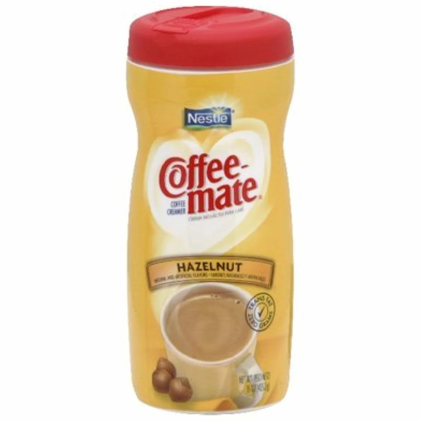 Coffee-Mate Hazelnut Powdered Coffee Creamer 10 Ounce Canister Pack of 3