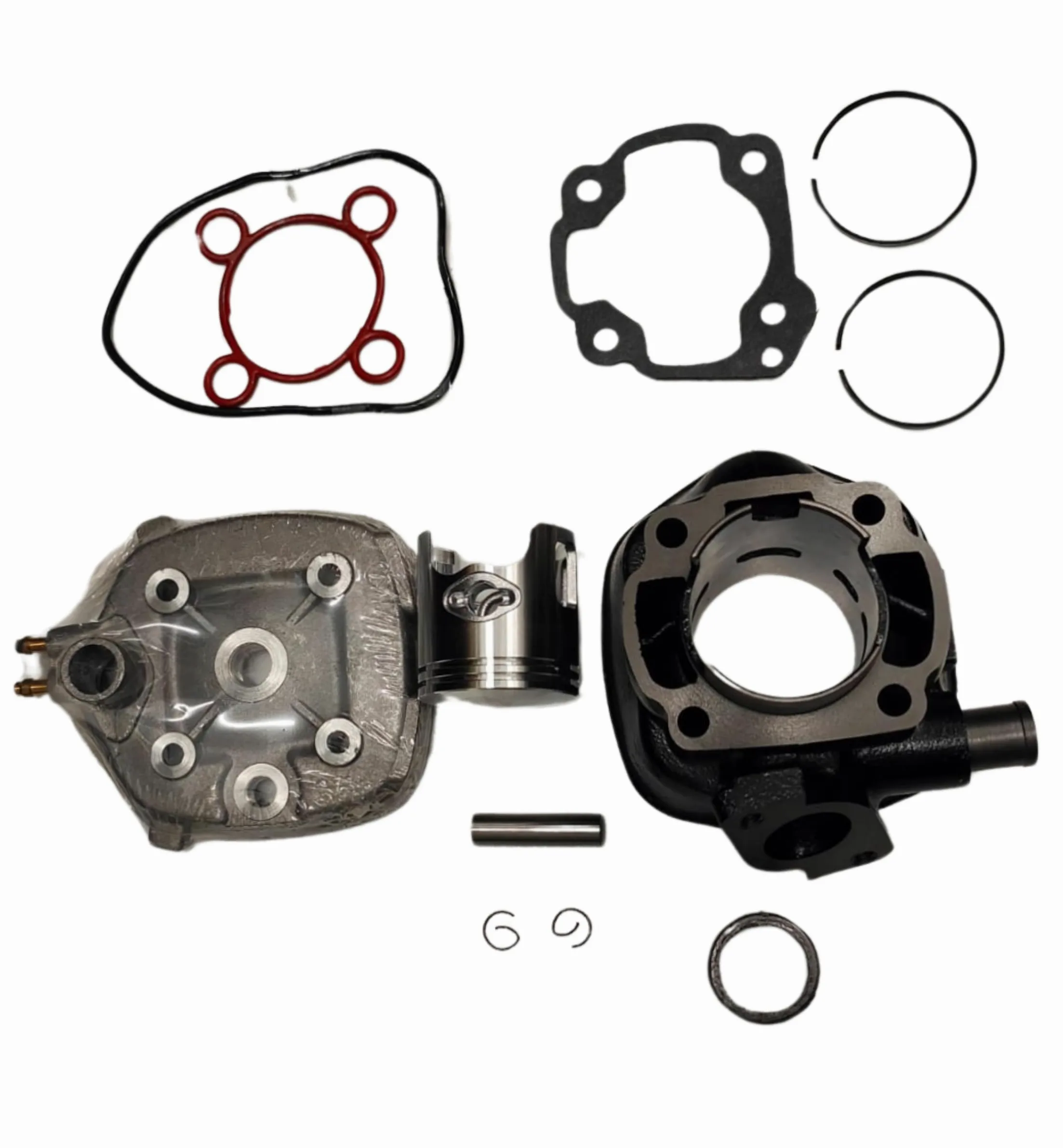Kit de cilindro grupo térmico 70 cc diámetro 47 compatible con Minarelli horizontal