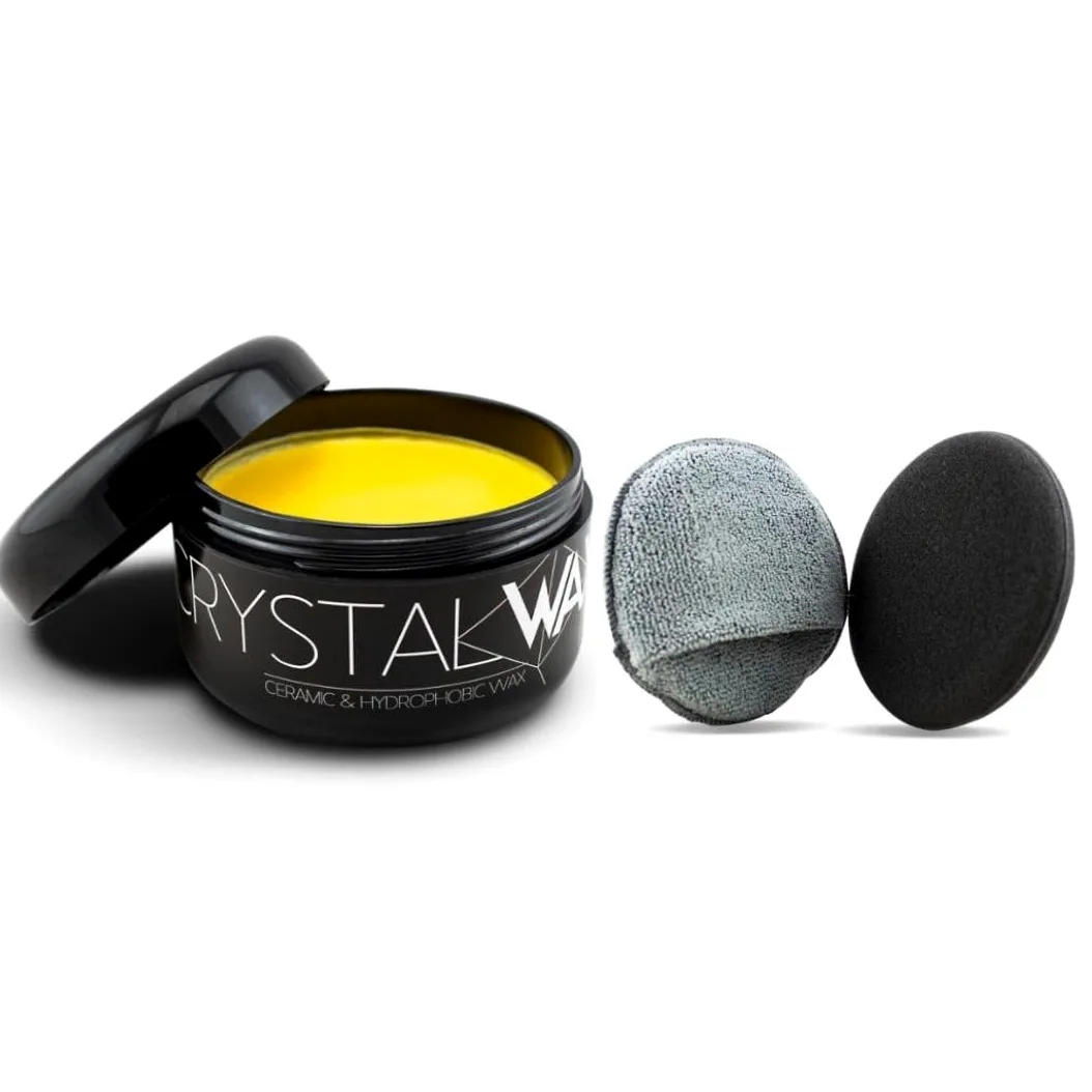 AutoFullCar – ULTRA POLISH KIT FullCarX | Kit Pulido y Encerado Profesional Coche 21mm | Descontaminado, Pulido 3 Fases, Cera Crystal Wax, Claybar, IPA