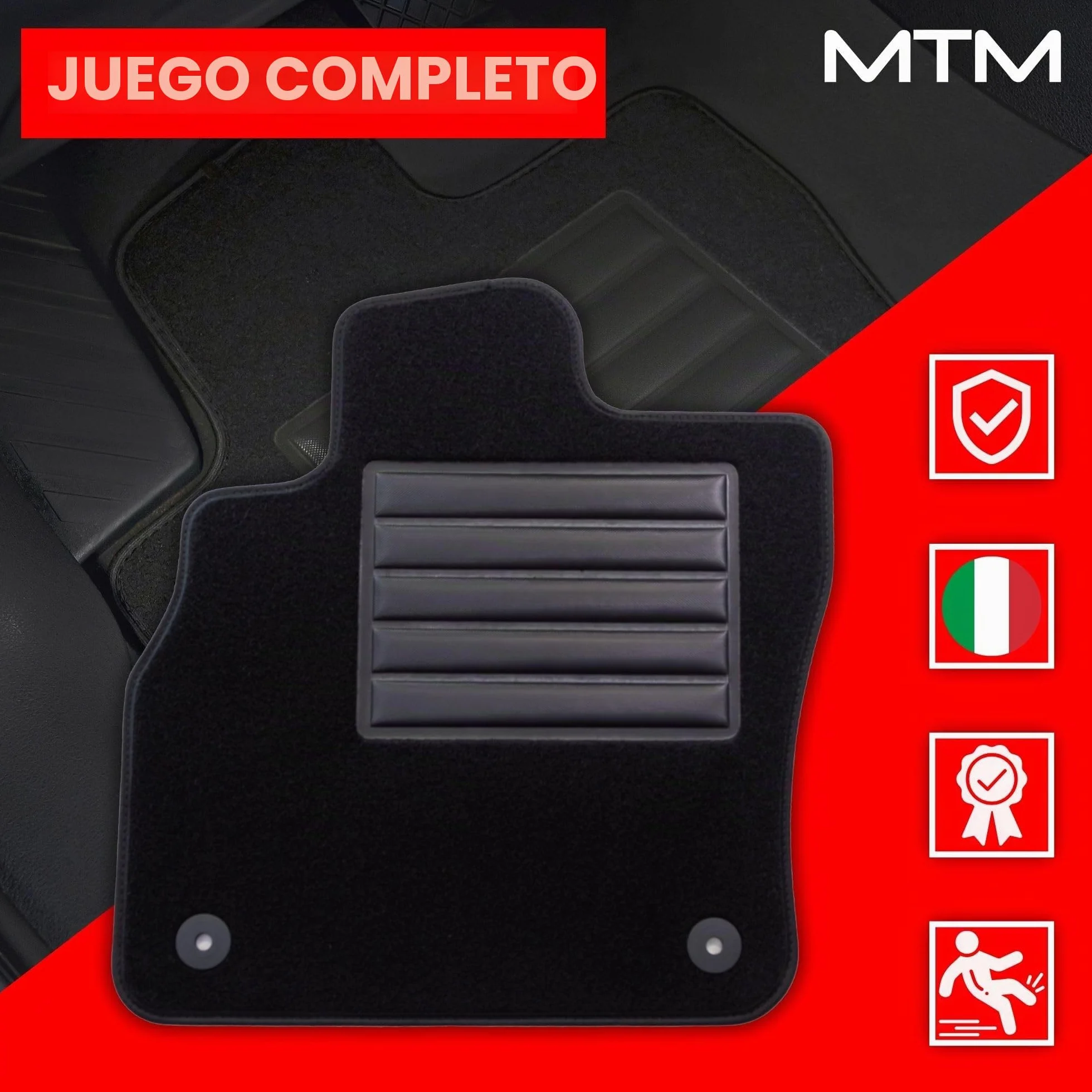 MTM SP-2677 Alfombrillas Velour Peugeot 3008 I 2009-2016