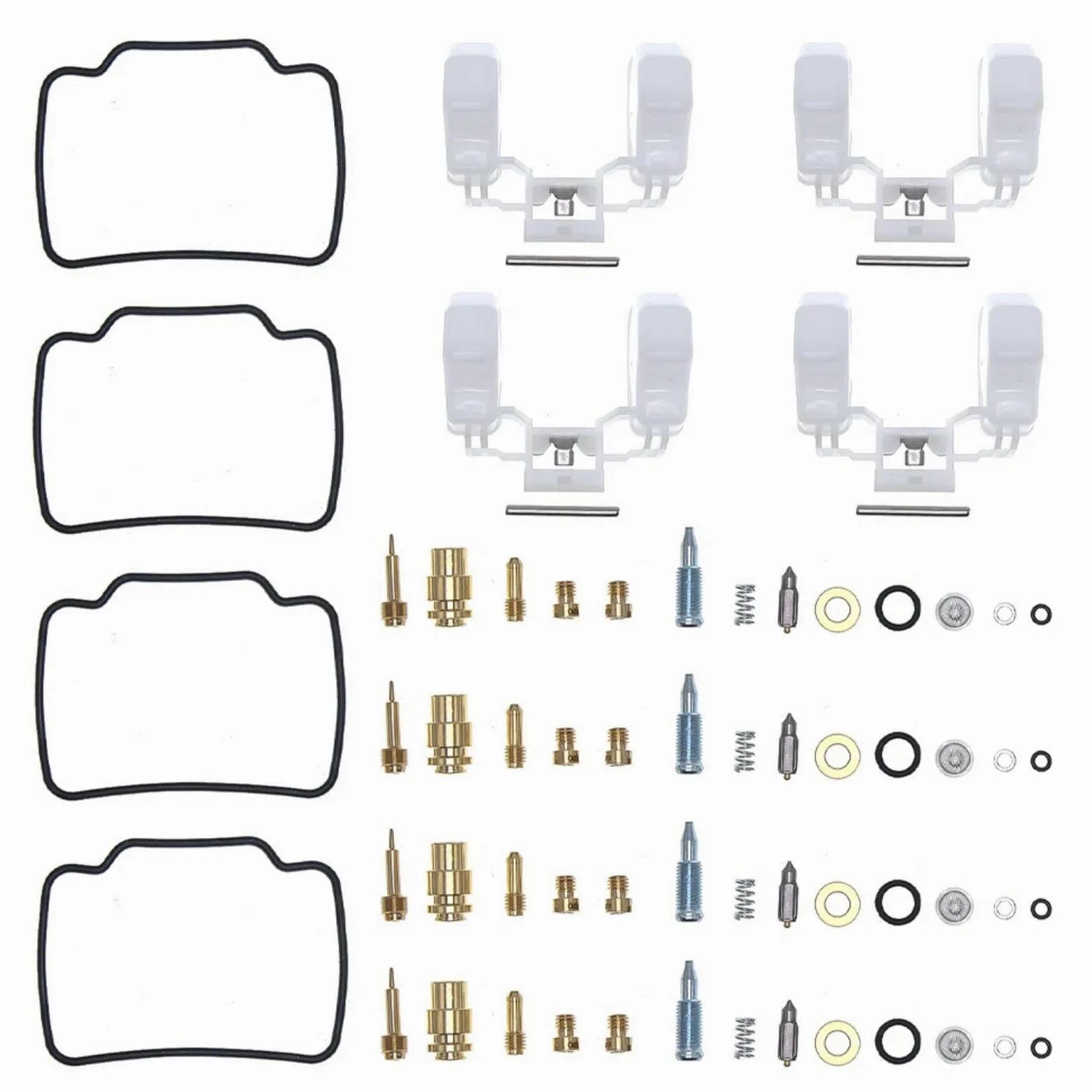 Kit Carburador Repuesto Kit De Reparación De Carburador De Motocicleta Compatible Con Suzuki Para GSXR750 1985 1986 1987 Conjunto De Reparación De Carburador Piezas De Repuesto