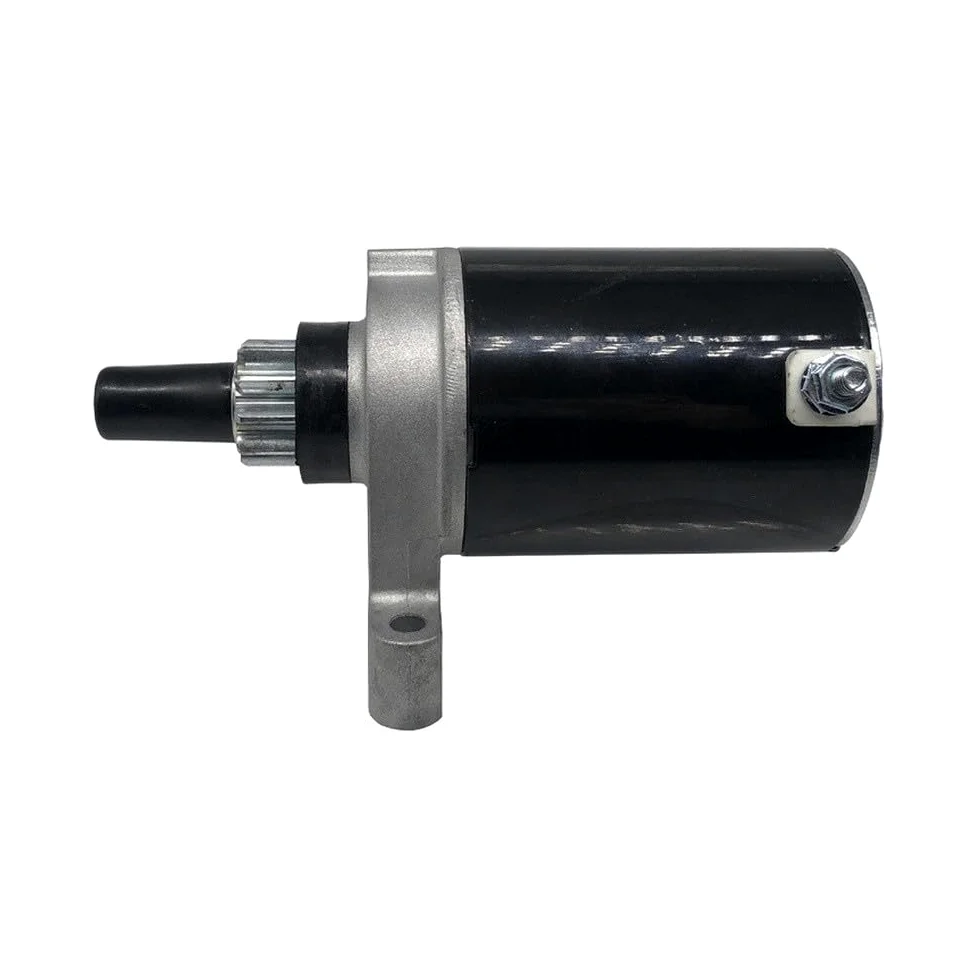 Motor de arranque de 12 voltios rotación en sentido contrario a las agujas del reloj piñón de 10 dientes para Tecumseh 36914 37425 Lester 5747 STC0023 Pieza de repuesto de motor de