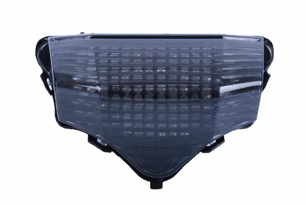 aVDB-moto Luz Freno LED compatible con YAMAHA FAZER 600 FZ6-S 2004-2014, FAZER 600 FZ6-N 2004-2014 Plug & Play con Intermitentes (Tintado)