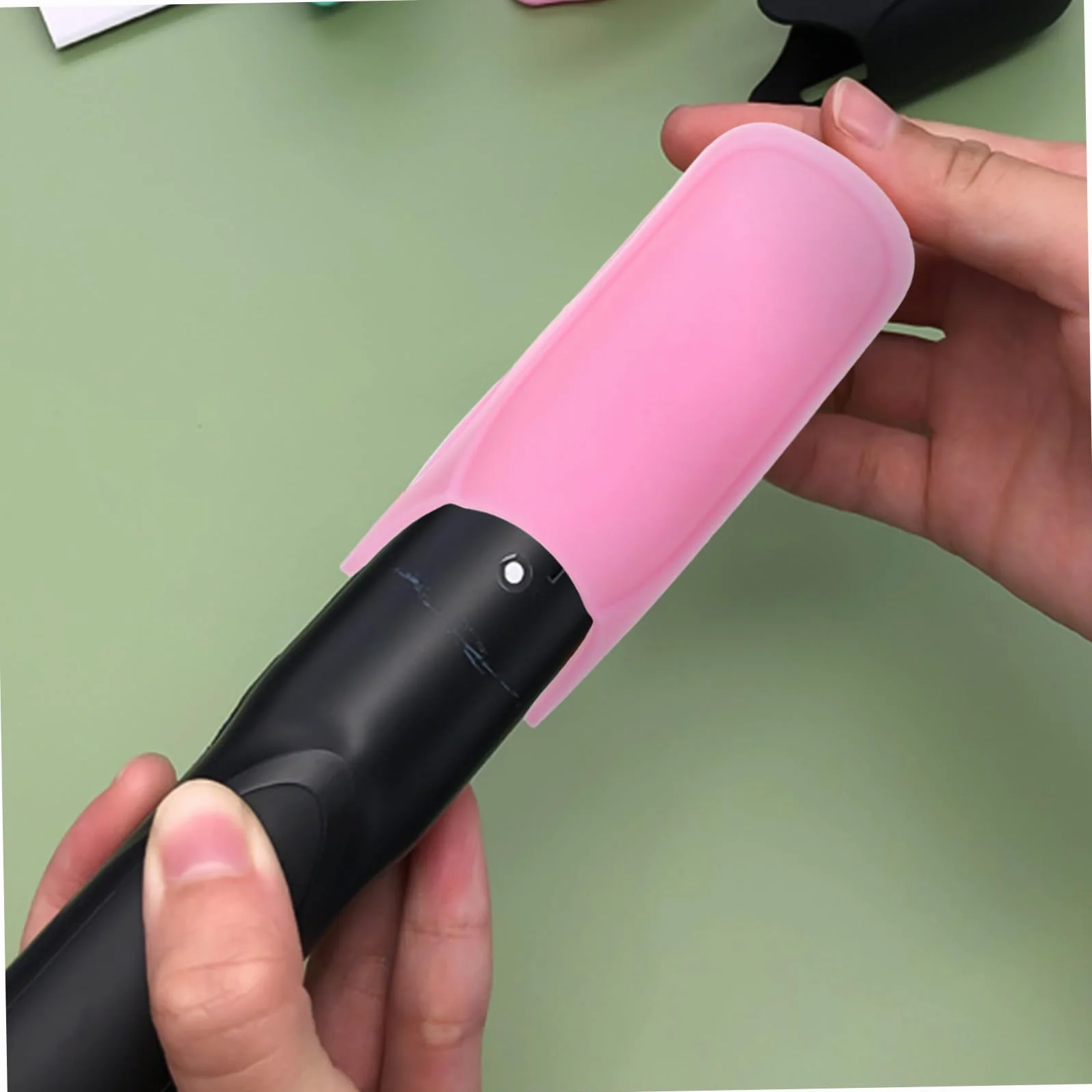 Funda De Silicona Resistente Al Calor Para Rizador y Plancha De Pelo, 1 Unidad