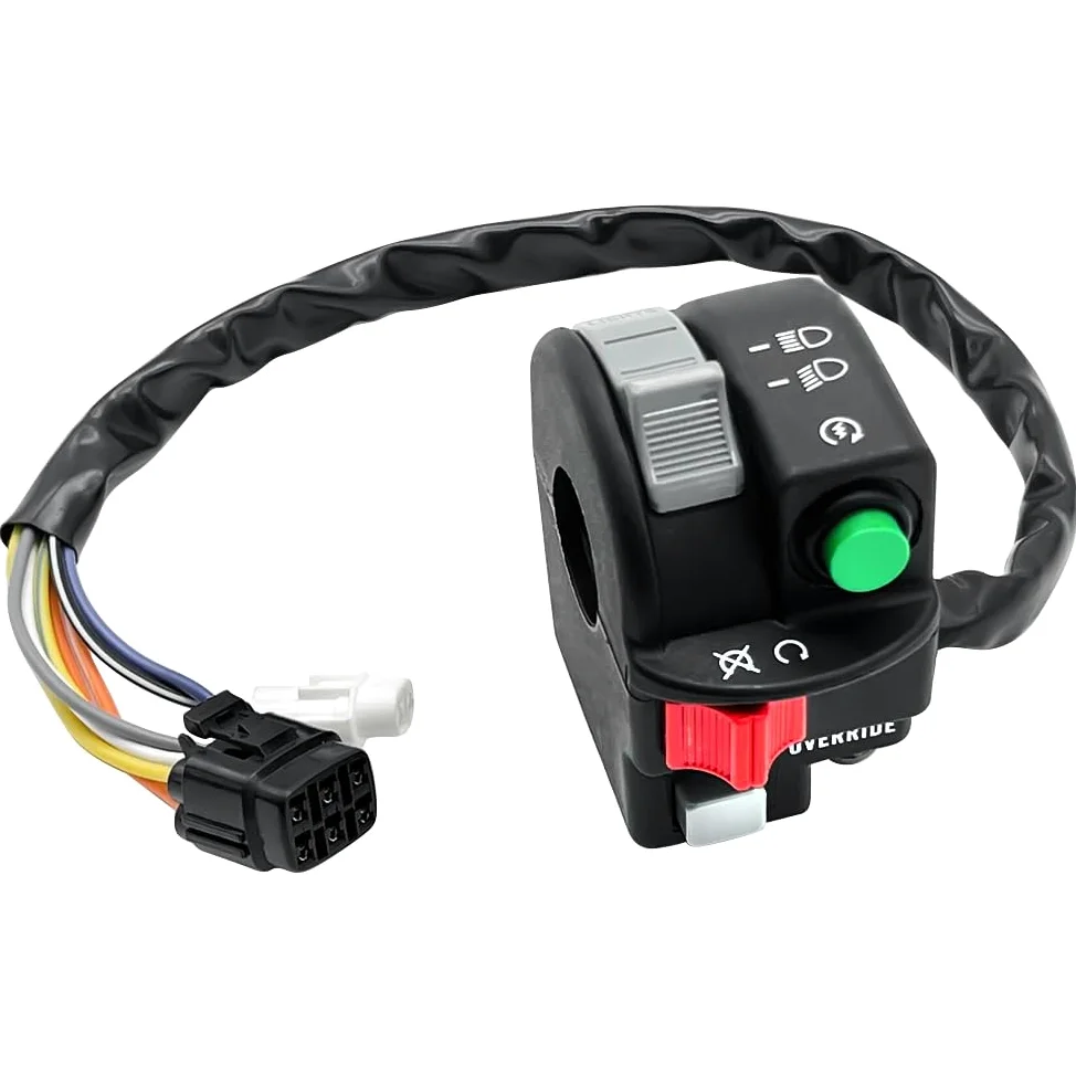 Interruptor de manillar izquierdo para Suzuki KingQuad 500 750 LT-A500 LT-A750 LT-A750 2019-2020 Interruptor de luz