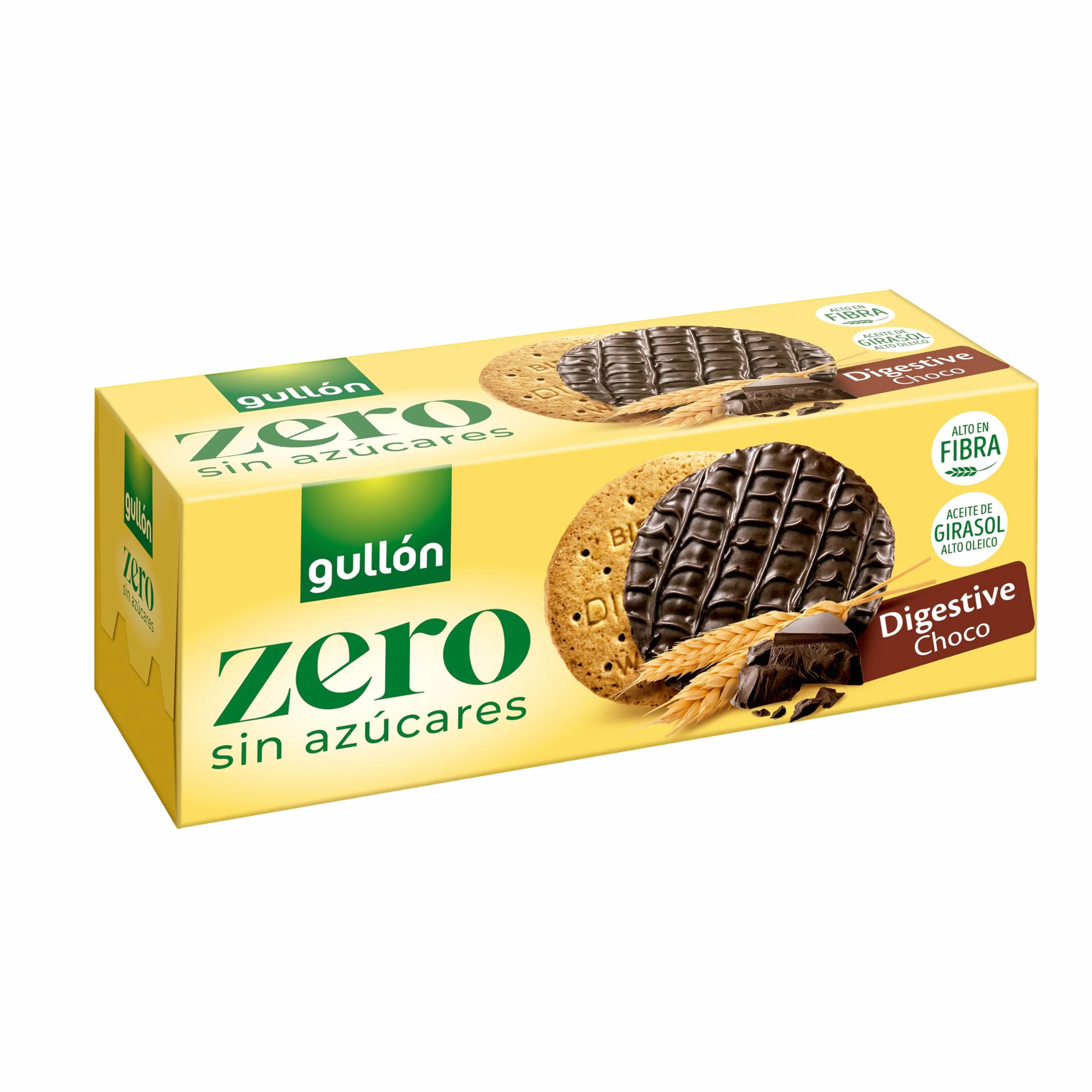 Gullón Galleta Digestive Chocolate ZERO sin azúcares 270g
