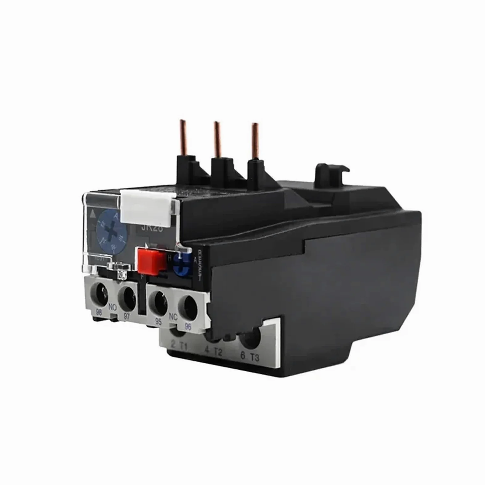 Relé de sobrecarga térmica JR28-25 LR2 D13 Relé térmico ajustable Relés eléctricos 1A 1,6A 2,5A 4A 6A 8A 10A 13A 18A 25A(1-1.6A)