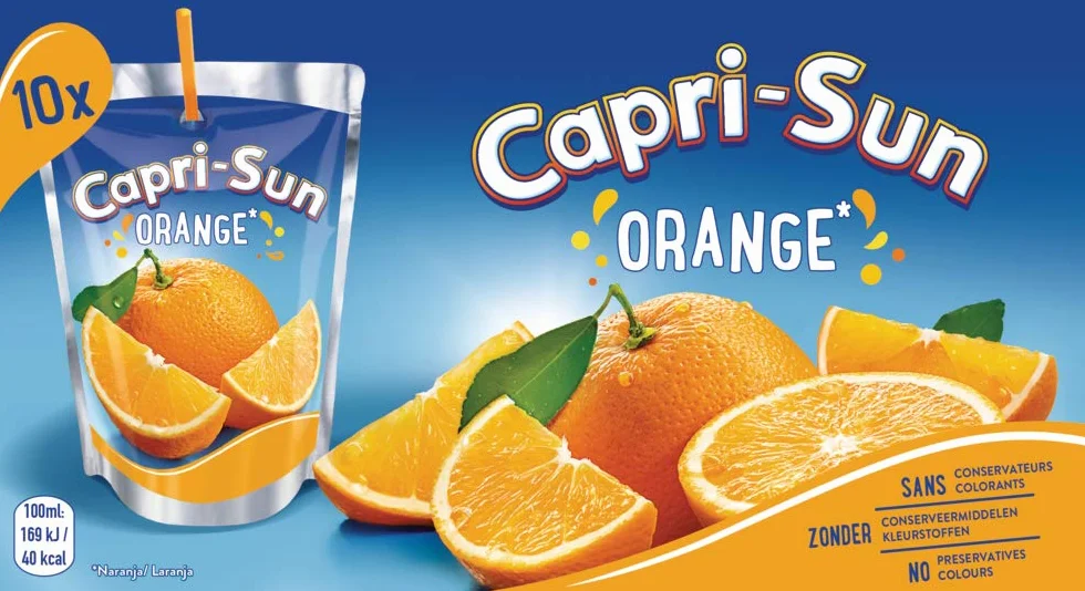 Capri-Sun Orange 20cl Pack de 10