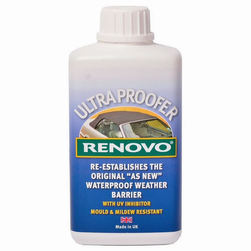 Renovo Funda convertible para coche, Lienzo/Tela, impermeable, kit con 1 litro de agua