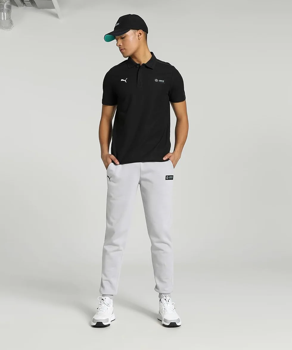 PUMA Mercedes-AMG Petronas Polo de automovilismo Hombre Negro