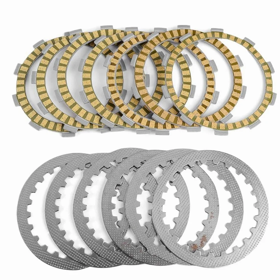 Disco de Fricción de Embrague 3XP-16321-00 Compatible Con Yamaha DT125R | Se ajusta a DT125E, DT125, DT125RE, DT200R, DT200WR, TDR125, TZR125, WR200R, SDR200