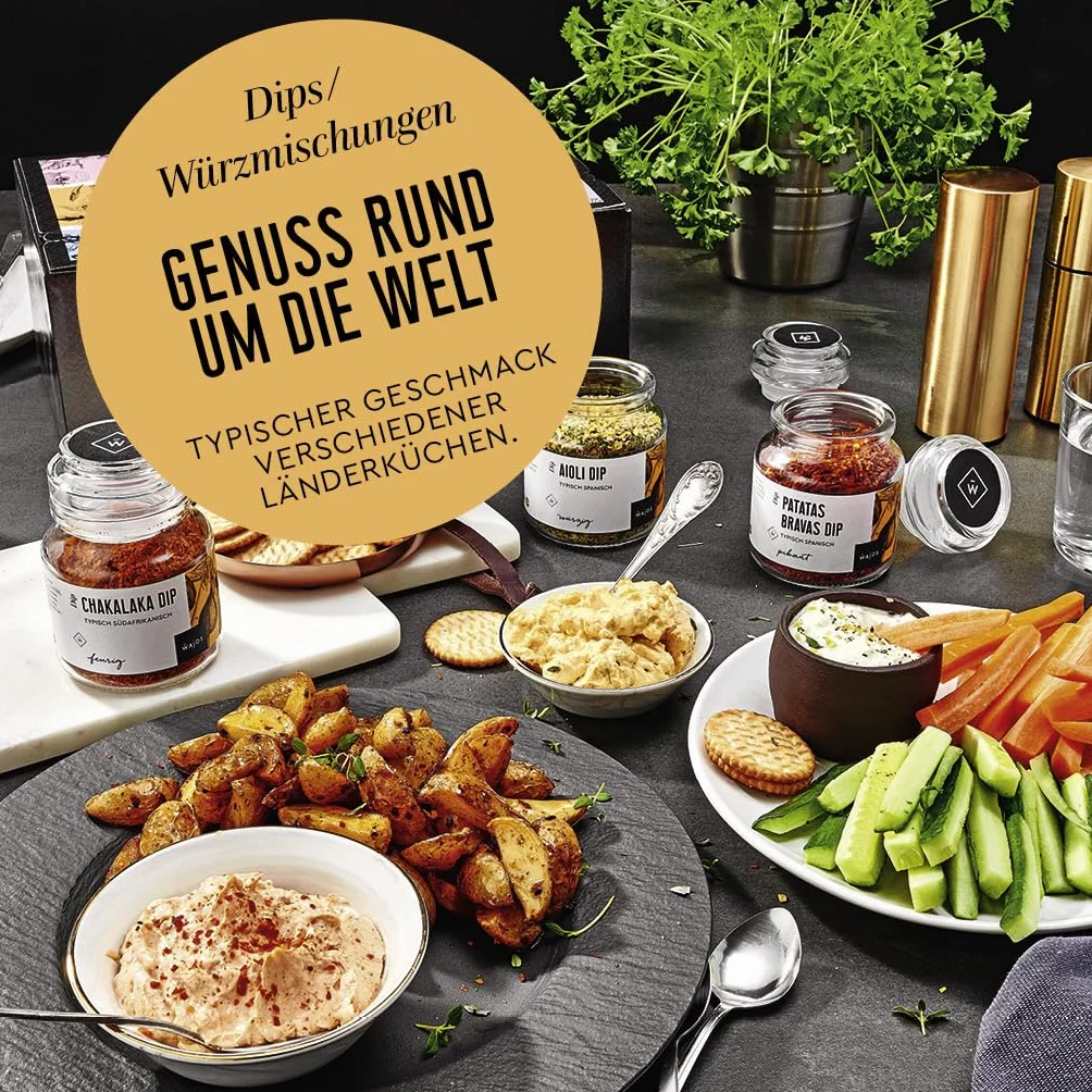 Wajos Patatas Bravas Dip Vegan Doppelpack 2x 90g pikante Dip spanische Feinkost