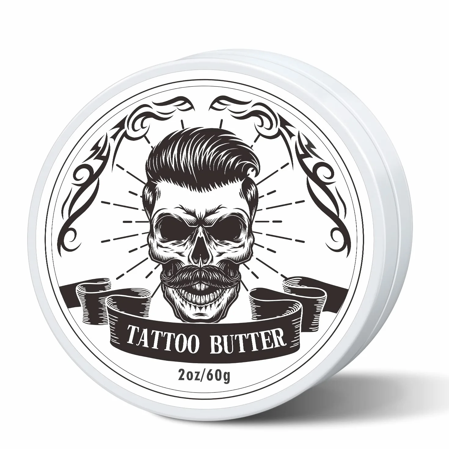 Crema de cuidado posterior de tatuaje FUNAN, bálsamo natural para antes, durante y después del proceso, 2 oz
