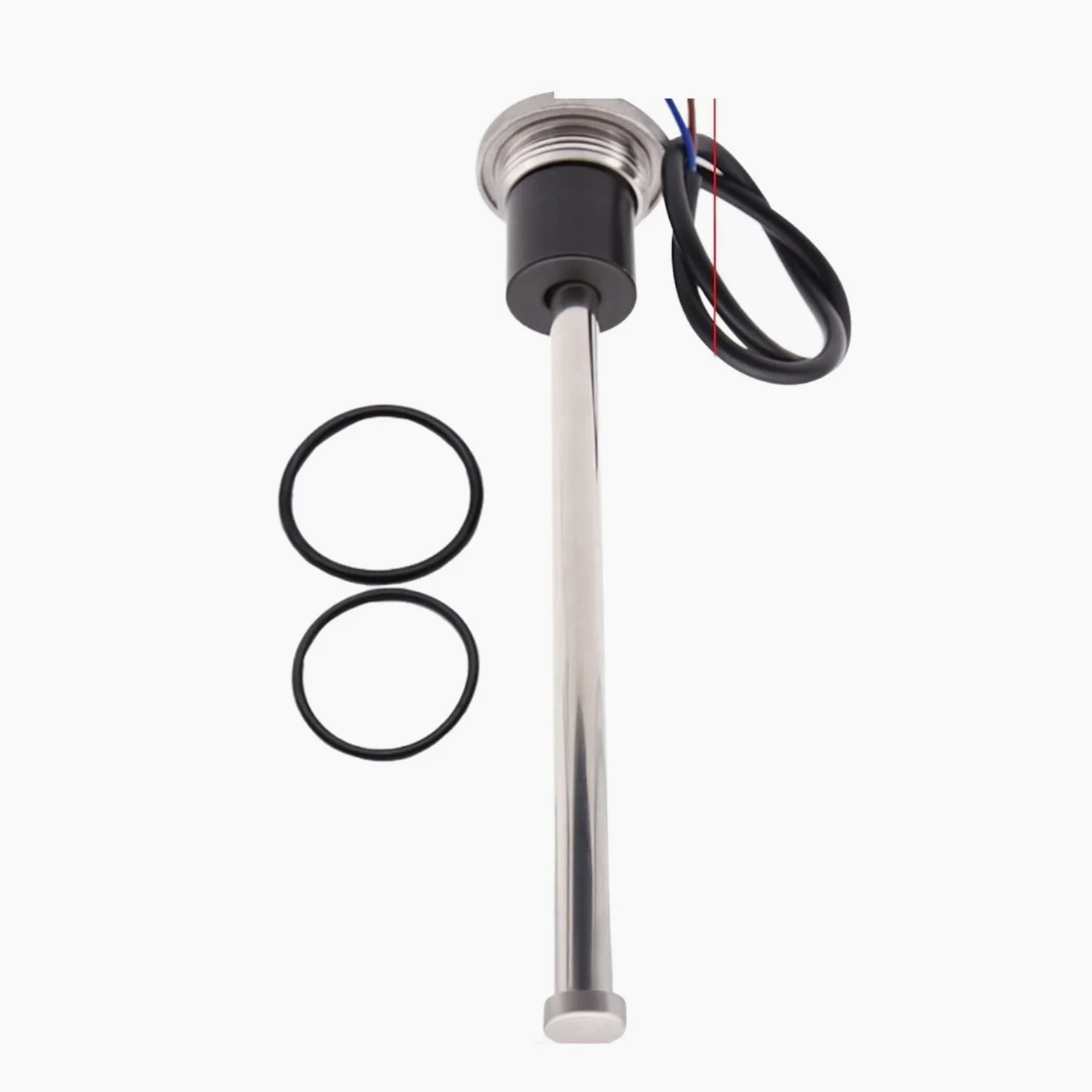 Sensor de nivel de combustible for motocicleta + indicador de nivel de combustible Digital de 52mm 240 ~ 33 Ohm indicador de nivel de tanque de aceite 0 ~ 190ohm indicador de combustible de coche 9 ~